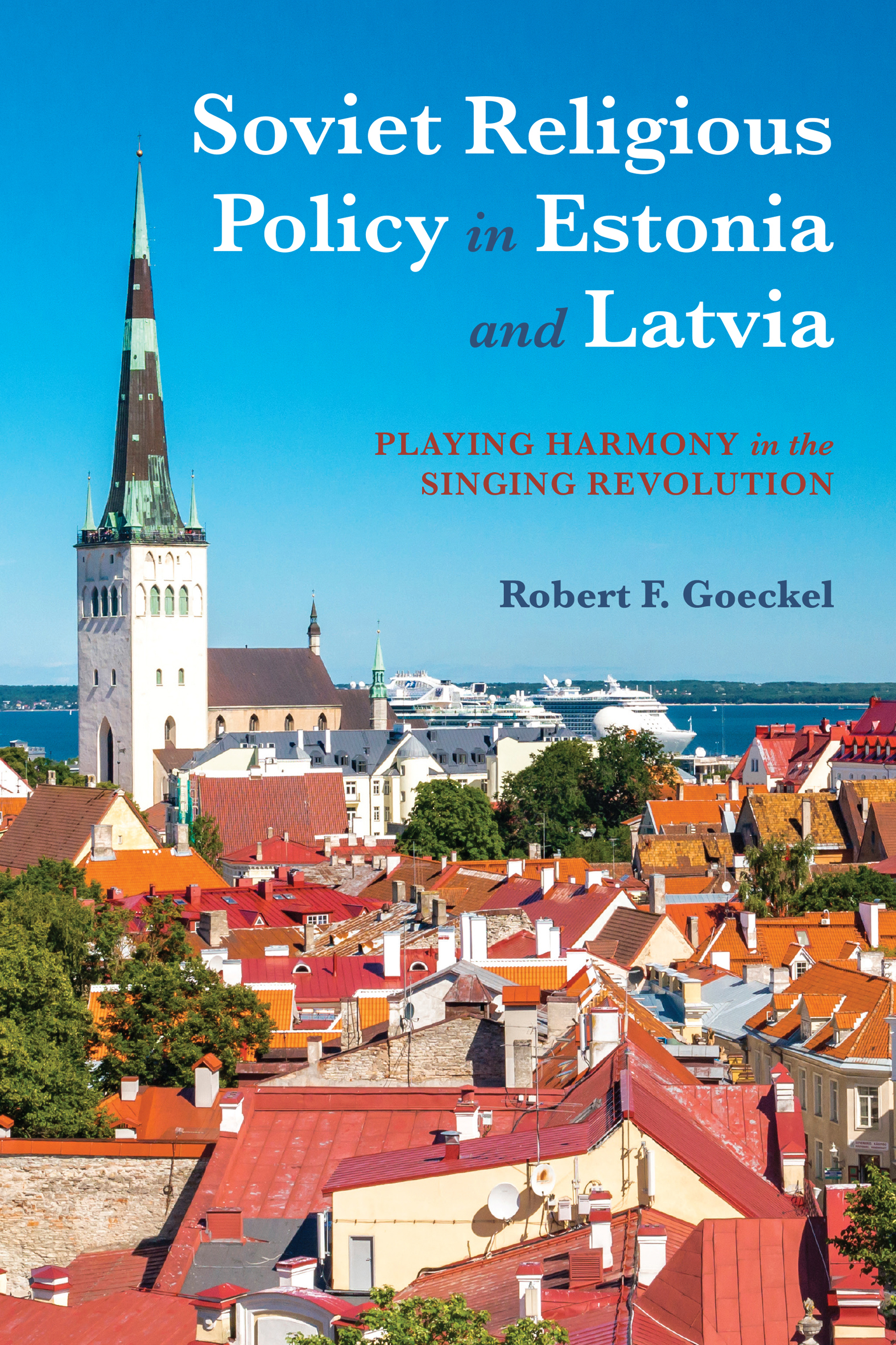 This image is the cover for the book Soviet Religious Policy in Estonia and Latvia