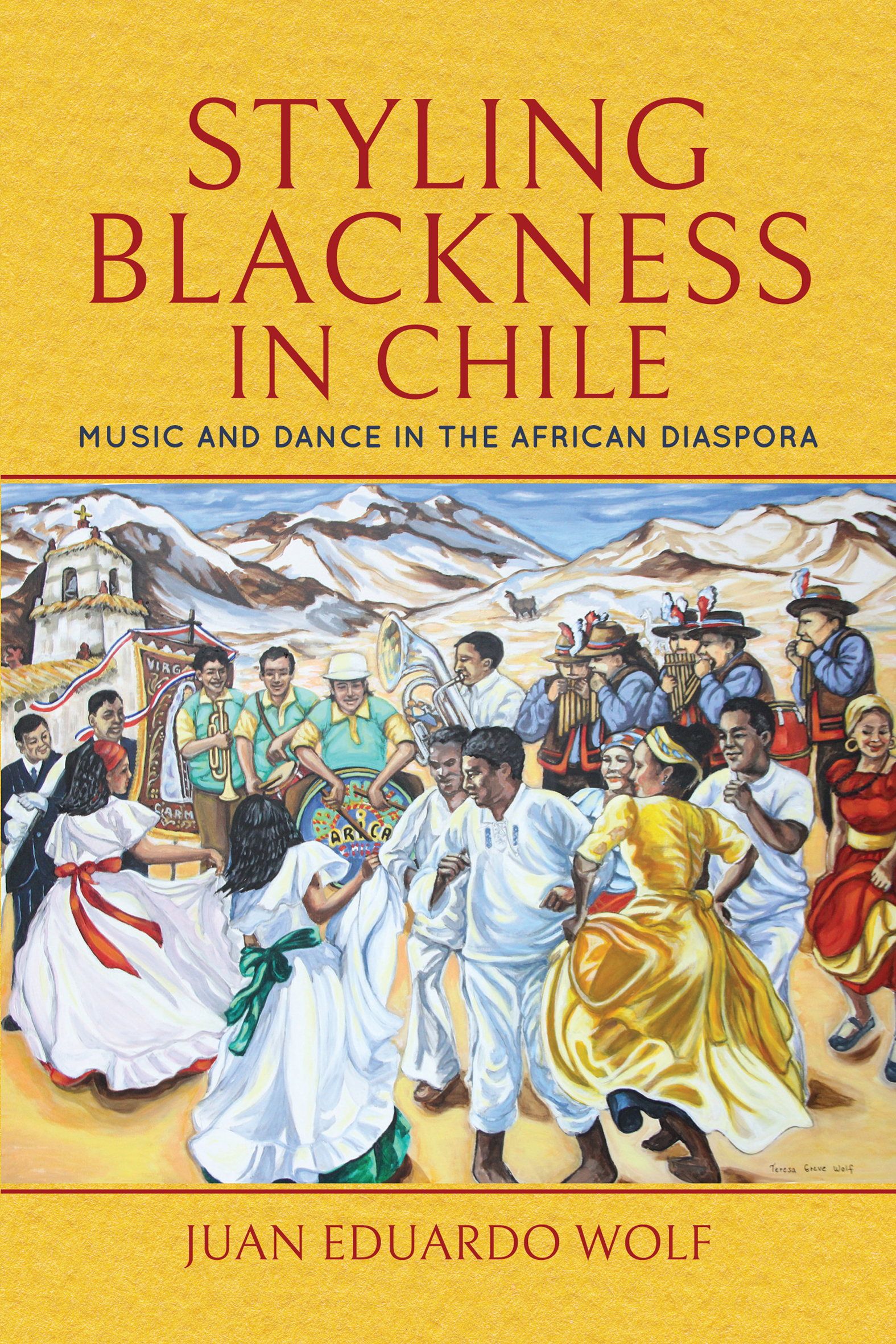 This image is the cover for the book Styling Blackness in Chile
