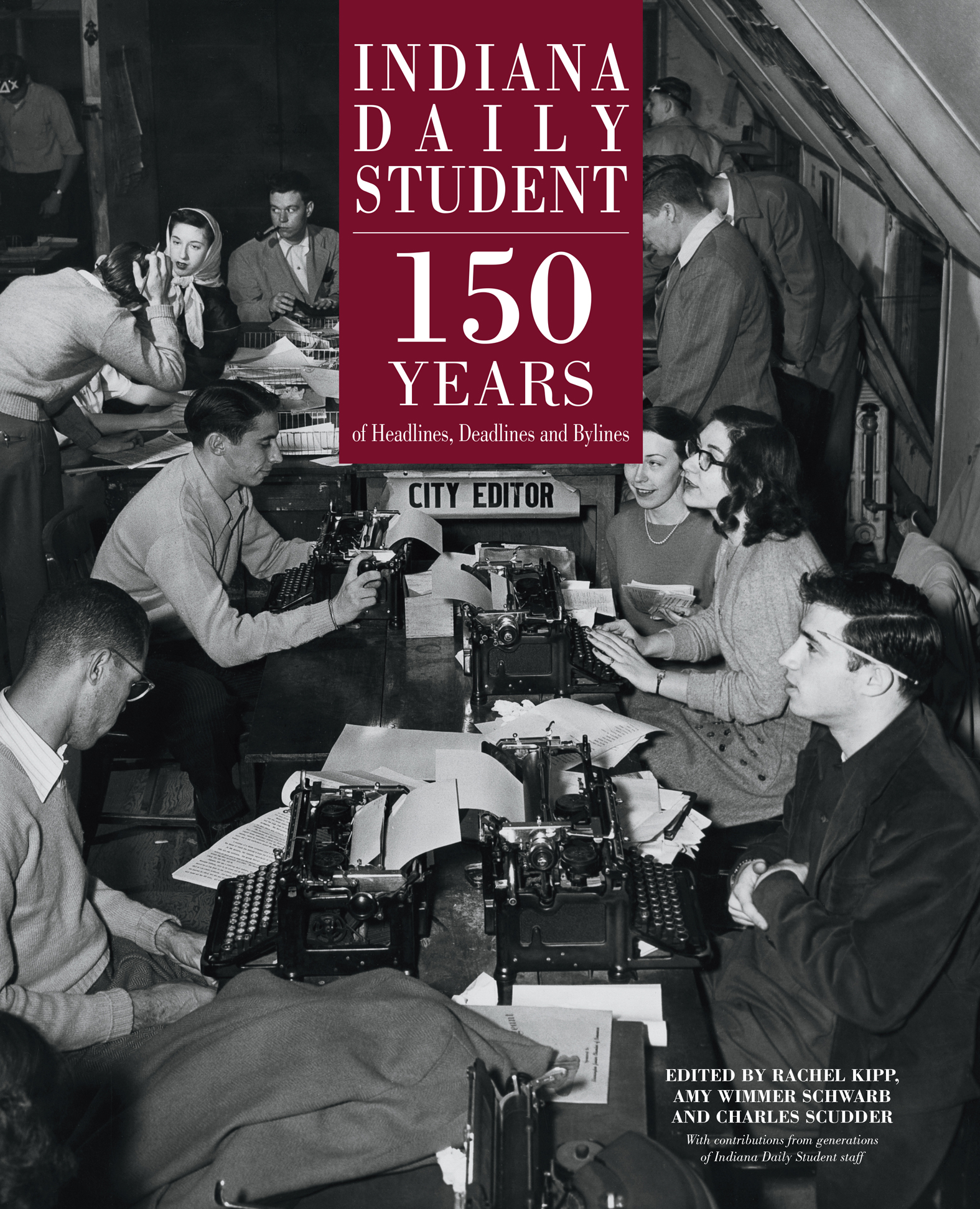 This image is the cover for the book Indiana Daily Student