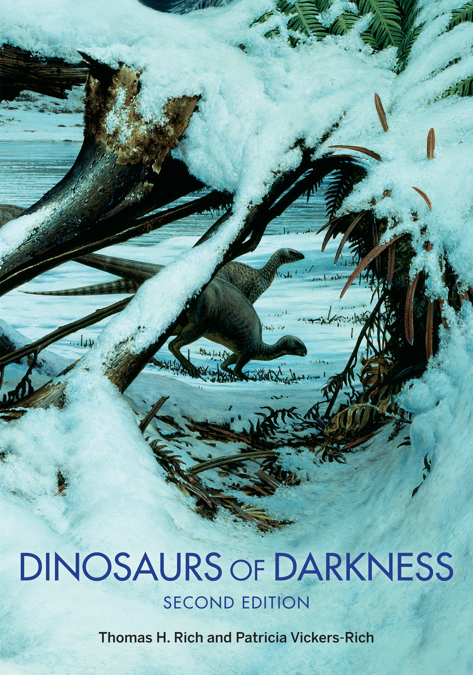 This image is the cover for the book Dinosaurs of Darkness