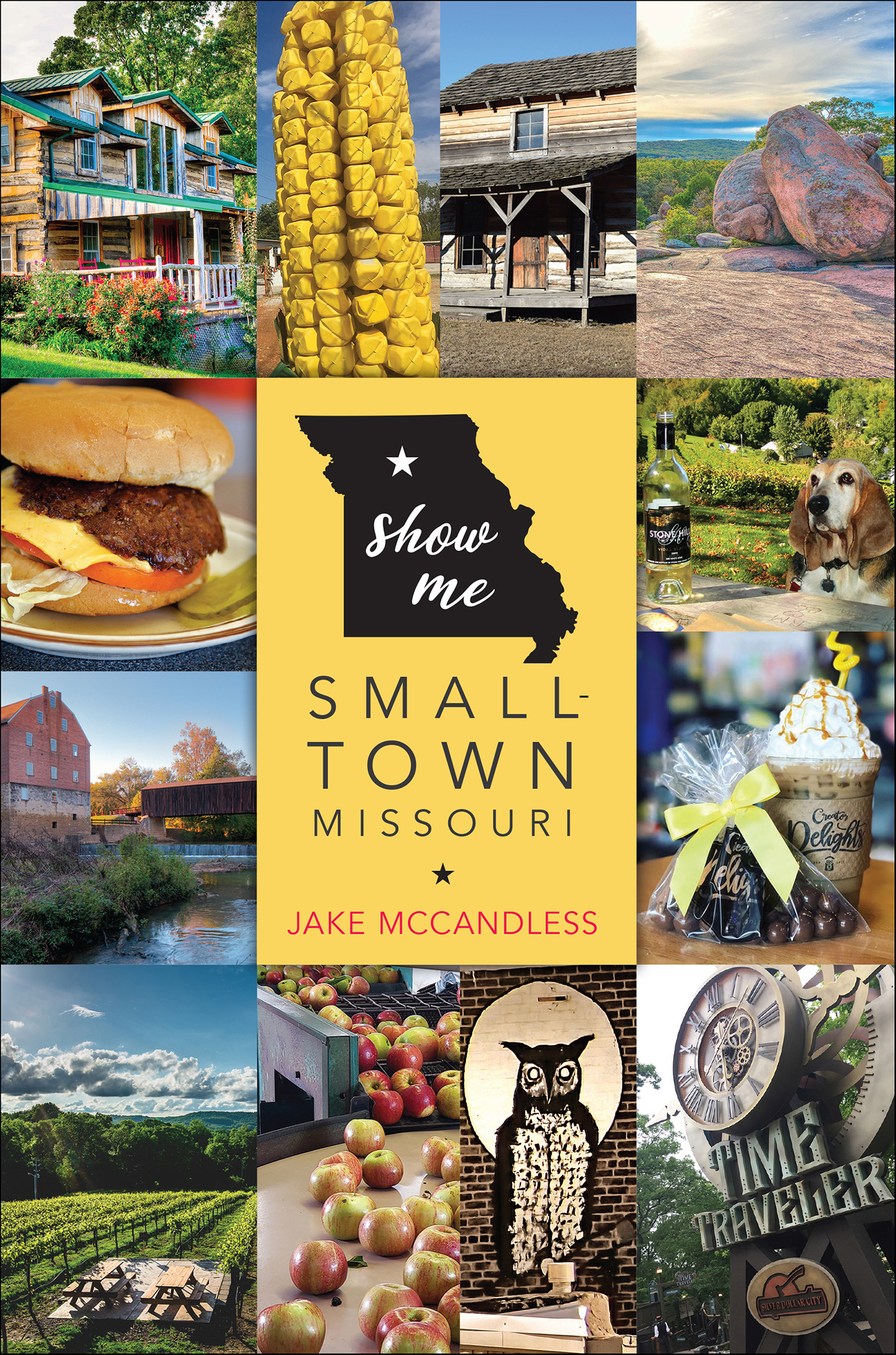 This image is the cover for the book Show Me Small-Town Missouri