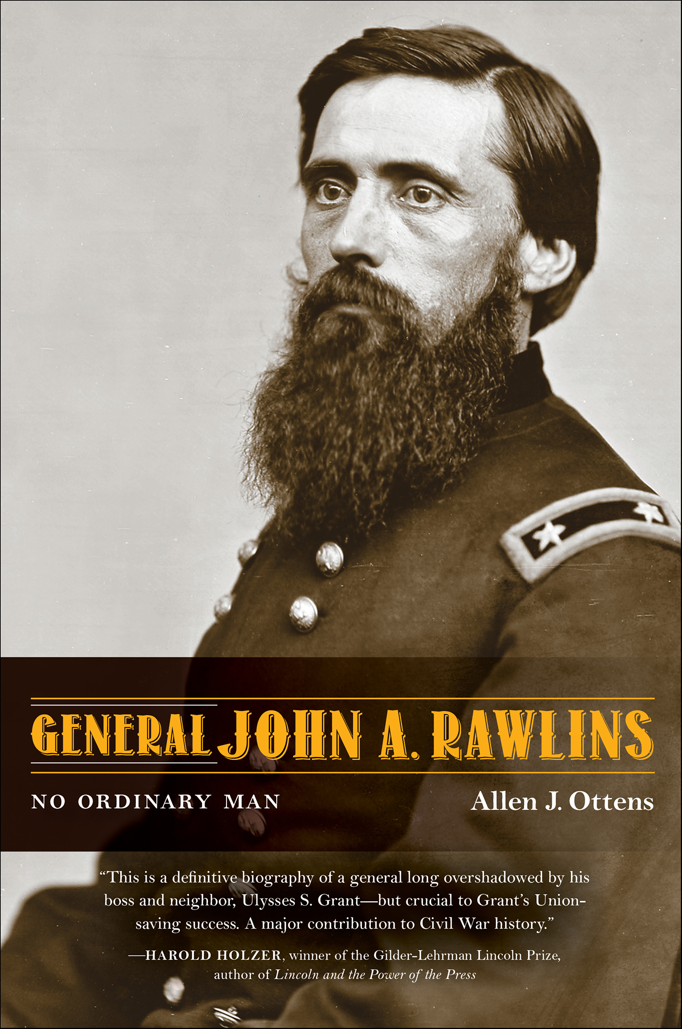 This image is the cover for the book General John A. Rawlins