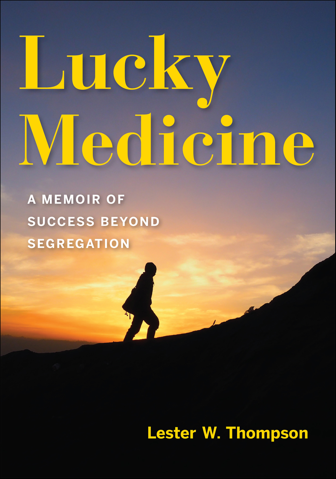 This image is the cover for the book Lucky Medicine