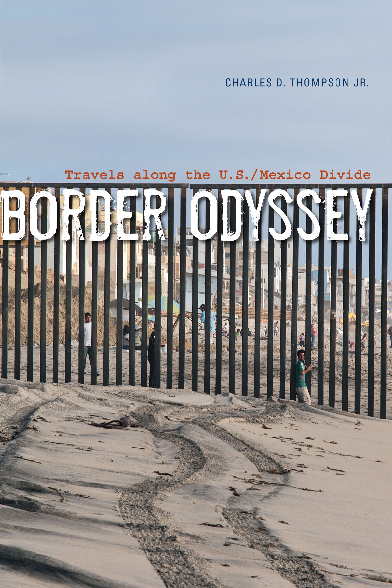 This image is the cover for the book Border Odyssey