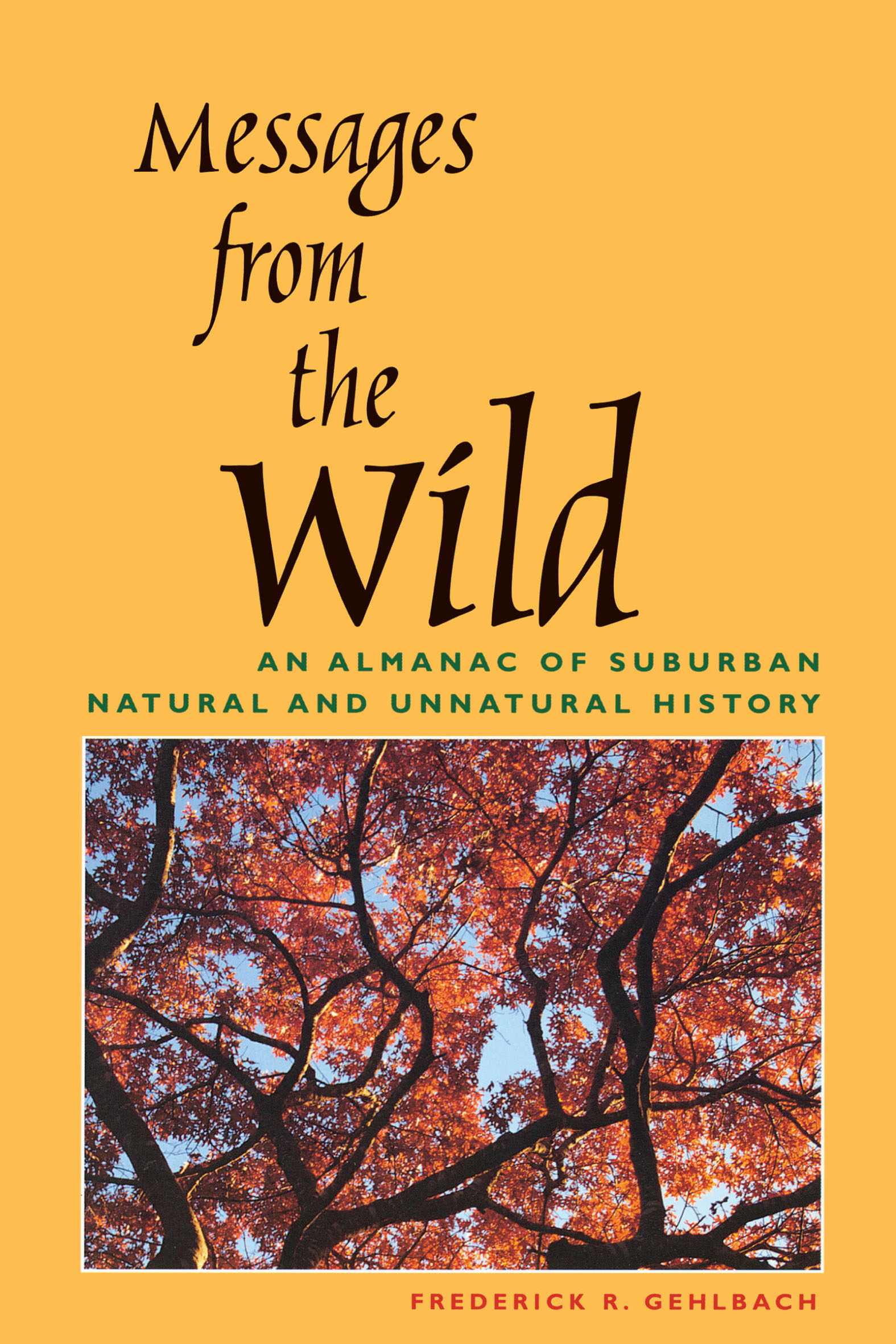 This image is the cover for the book Messages from the Wild