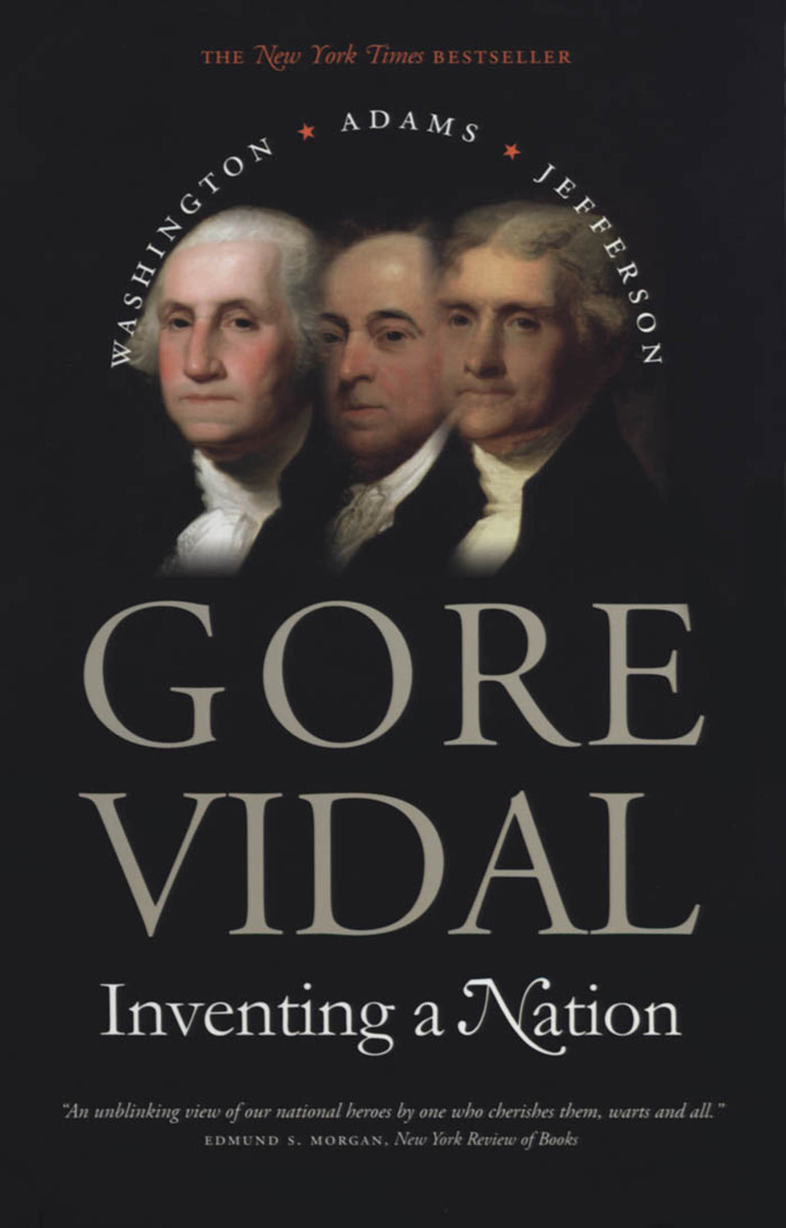 This image is the cover for the book Inventing a Nation, Icons of America