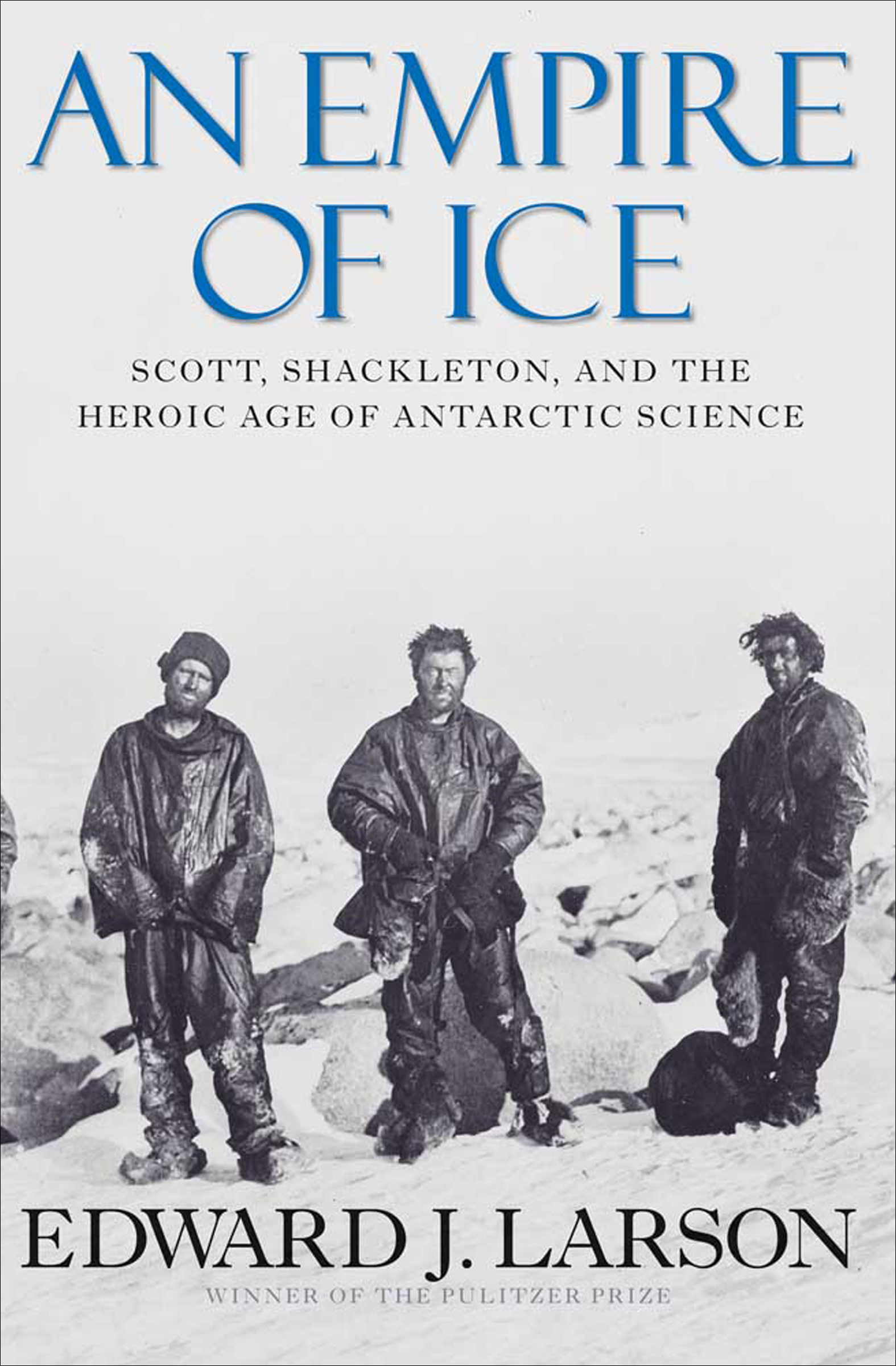 This image is the cover for the book Empire of Ice