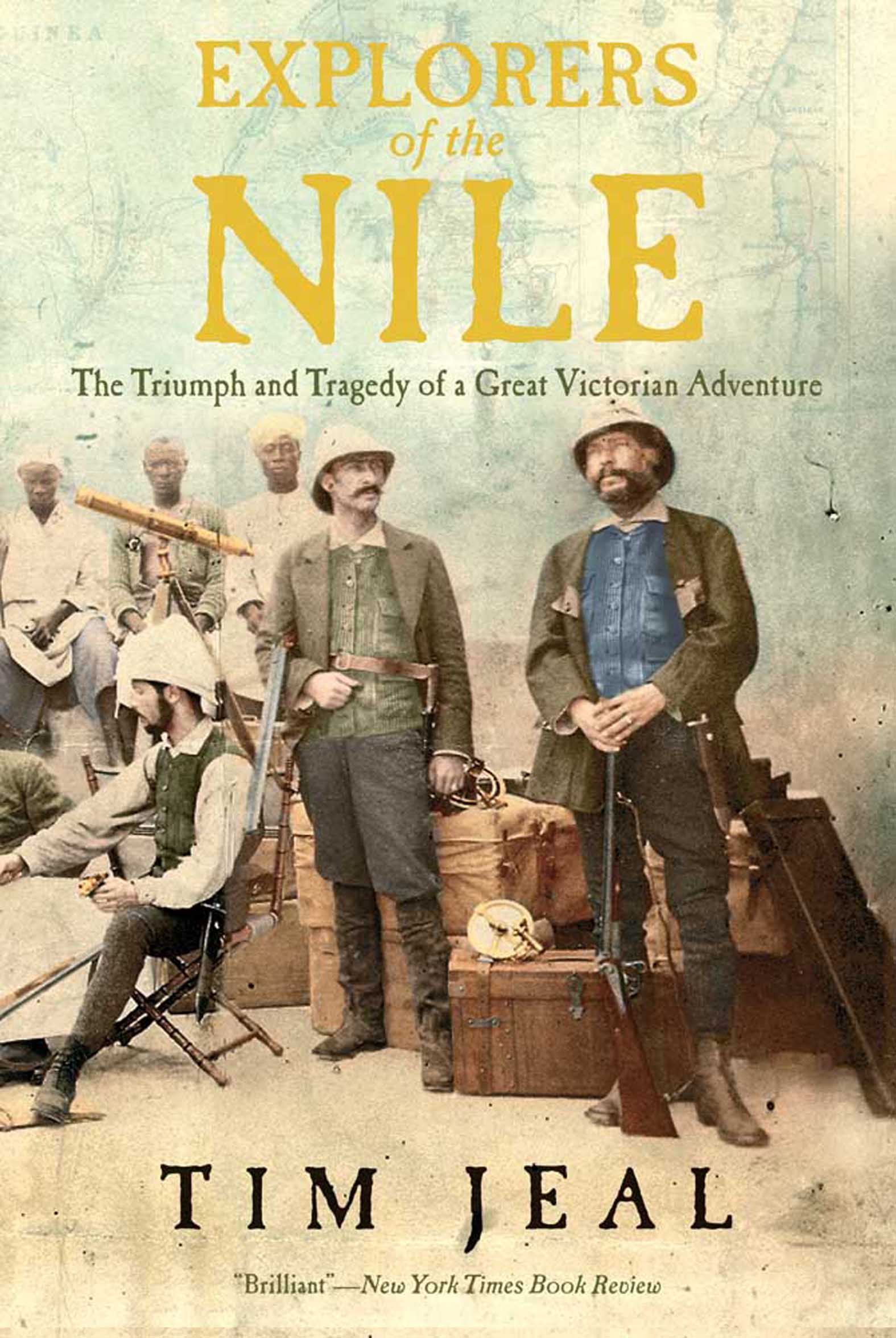 This image is the cover for the book Explorers of the Nile