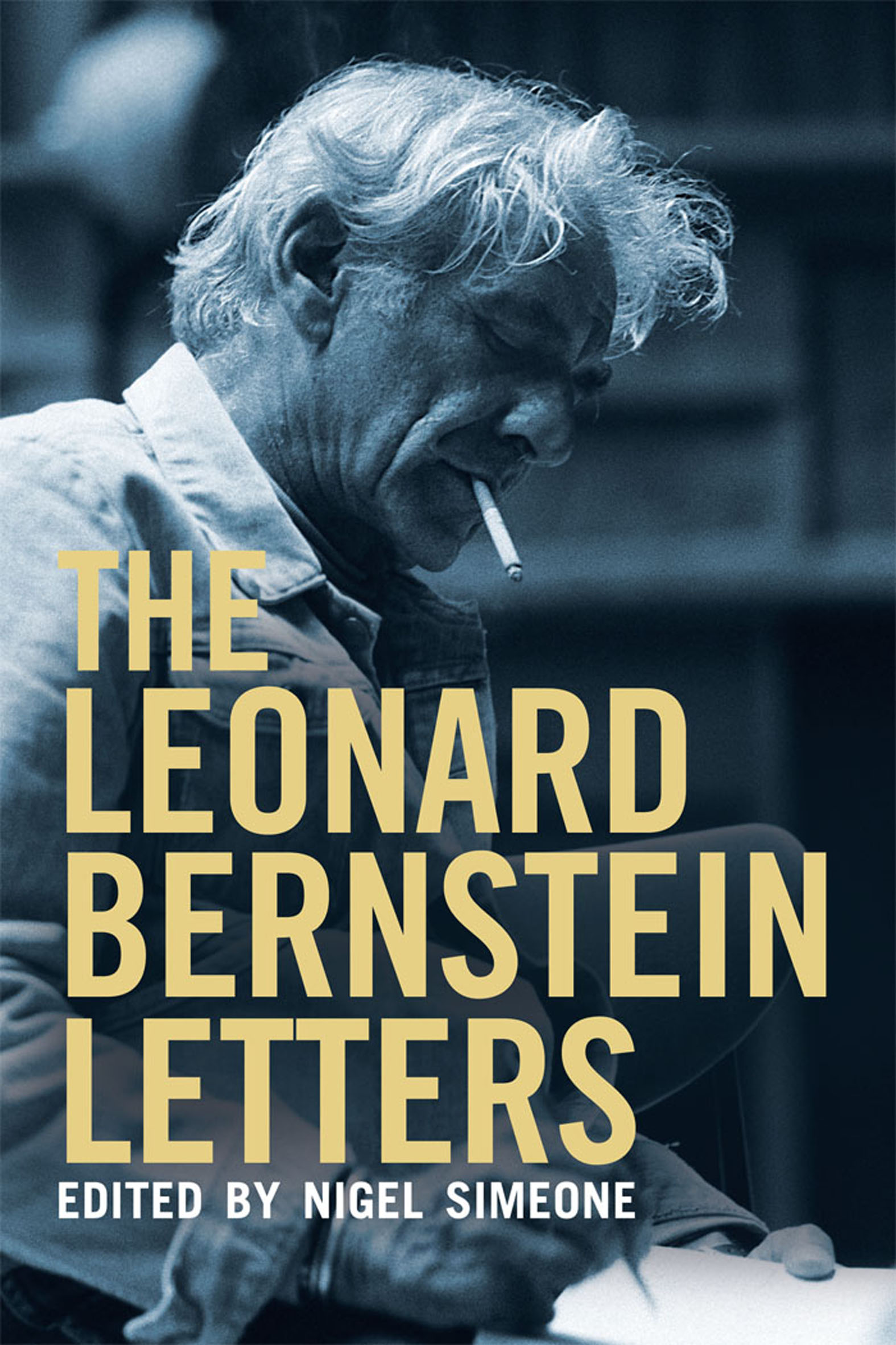 This image is the cover for the book Leonard Bernstein Letters