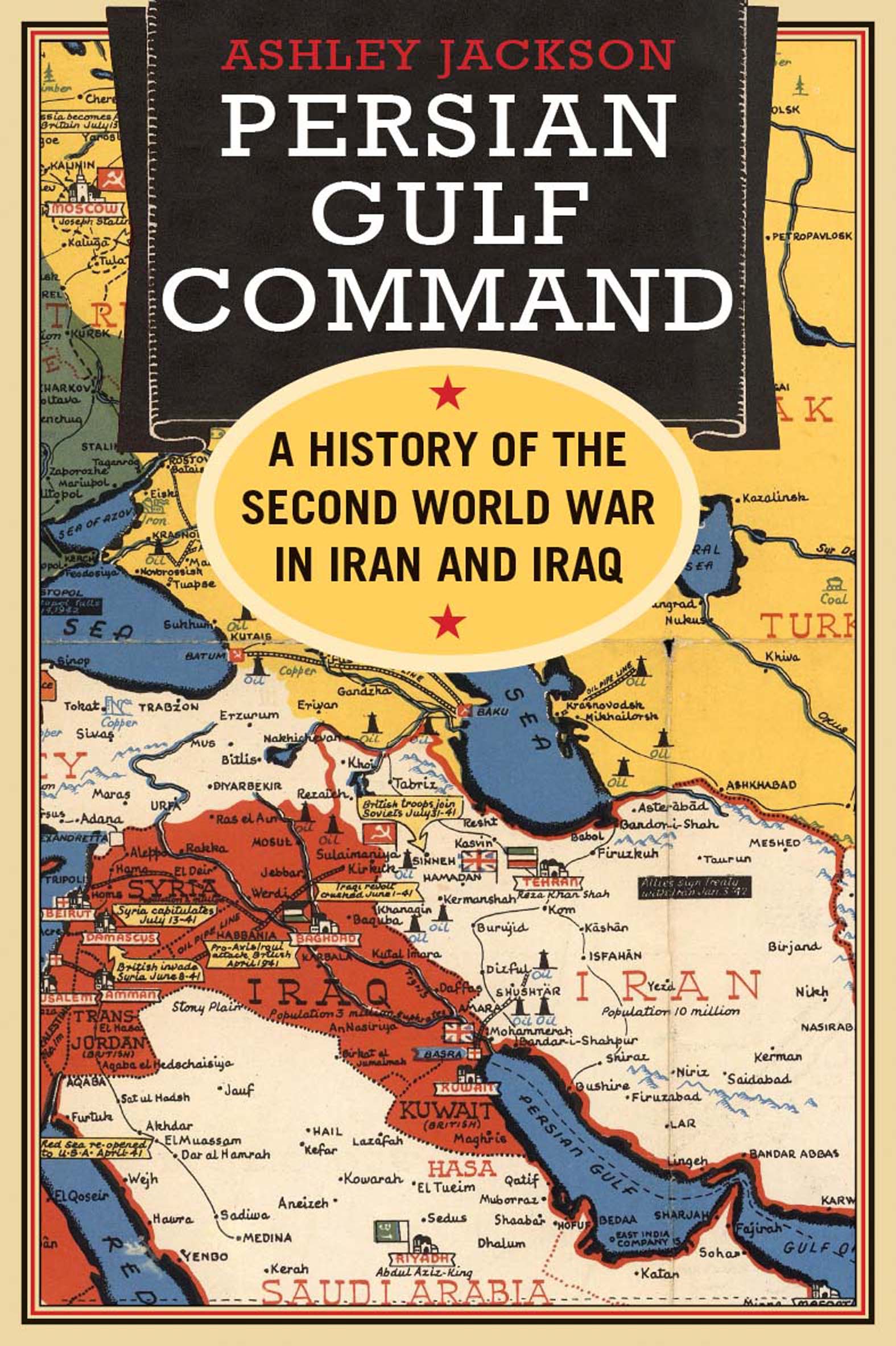 This image is the cover for the book Persian Gulf Command