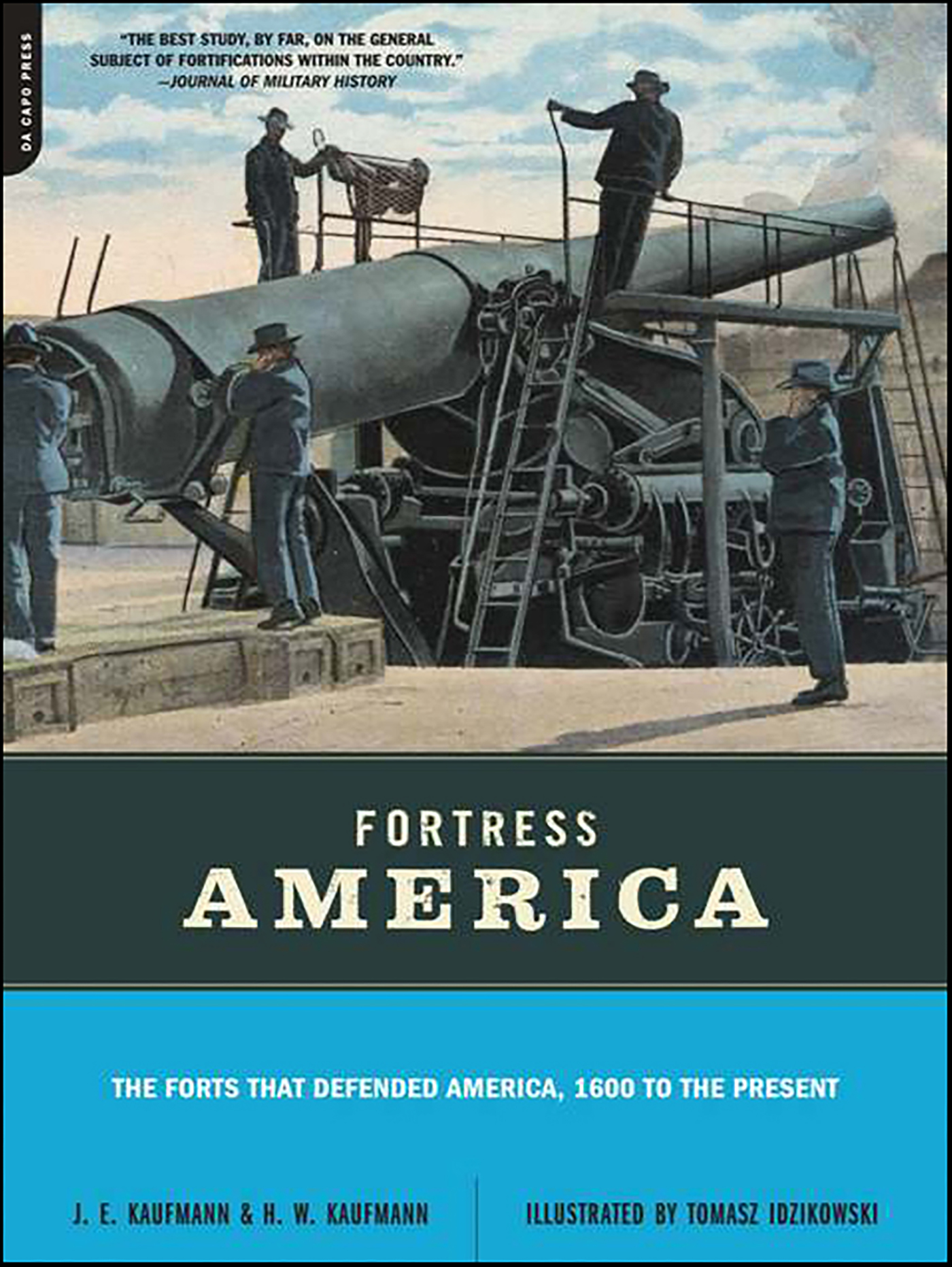 This image is the cover for the book Fortress America