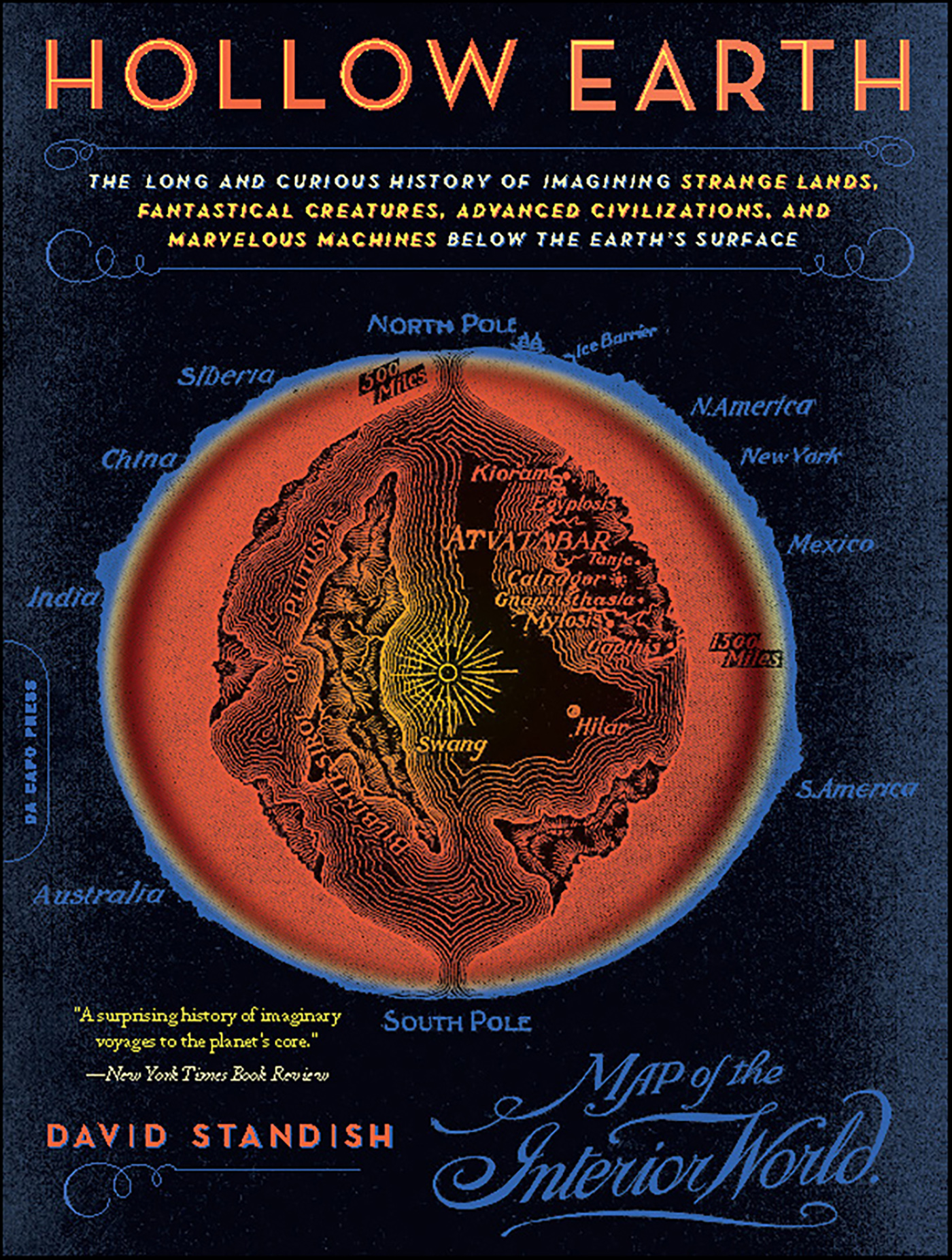 This image is the cover for the book Hollow Earth