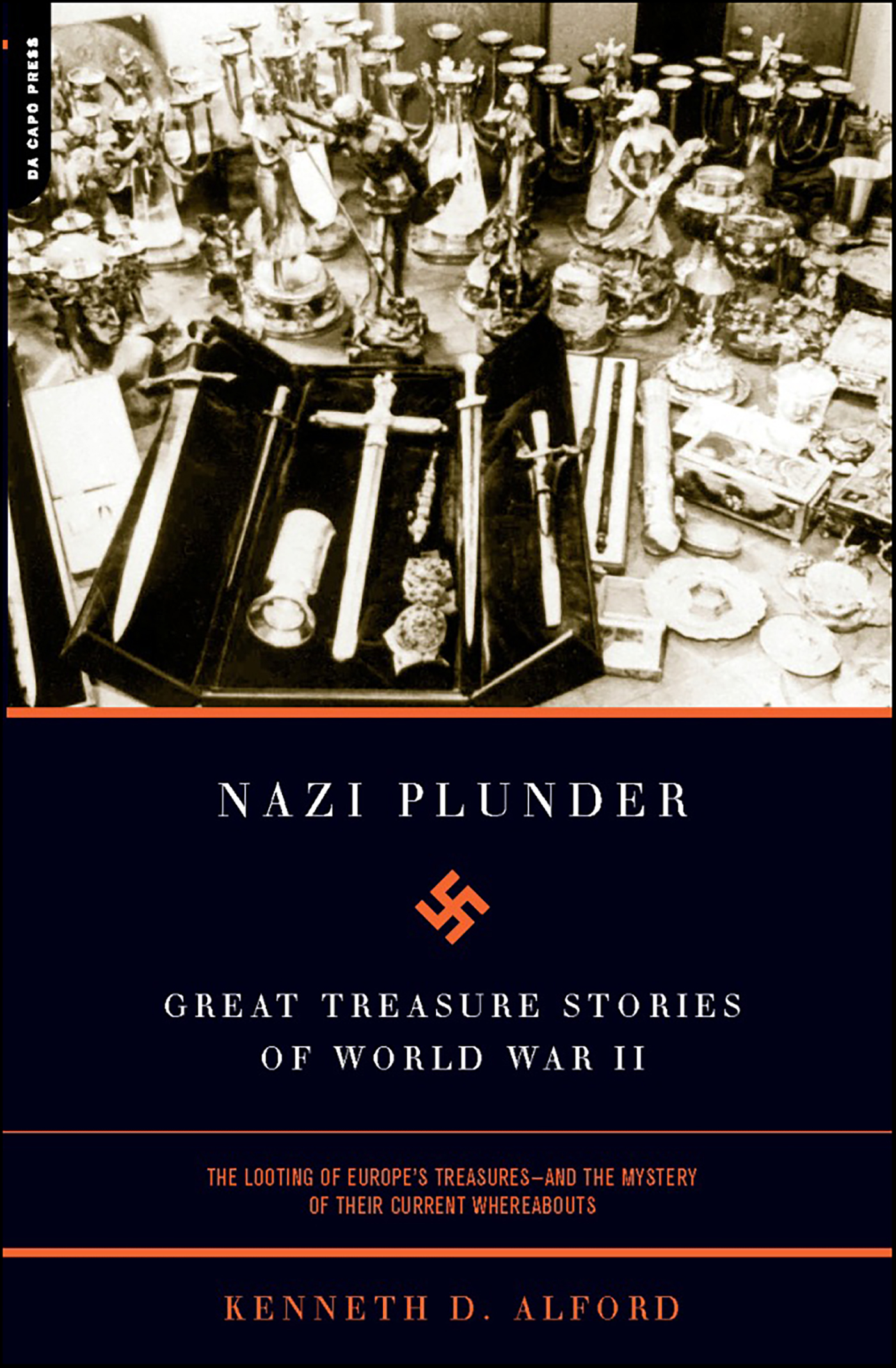 This image is the cover for the book Nazi Plunder