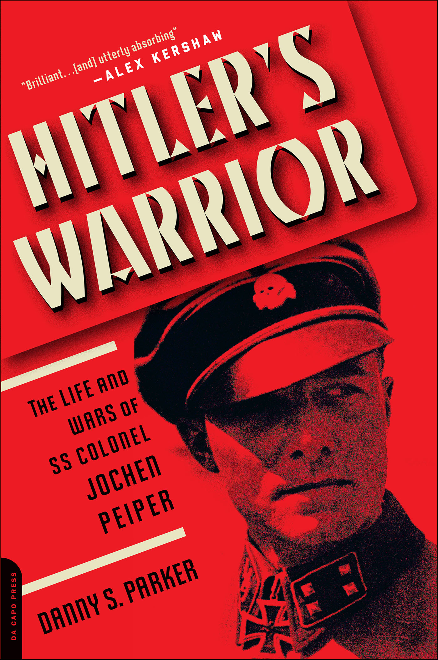 This image is the cover for the book Hitler's Warrior