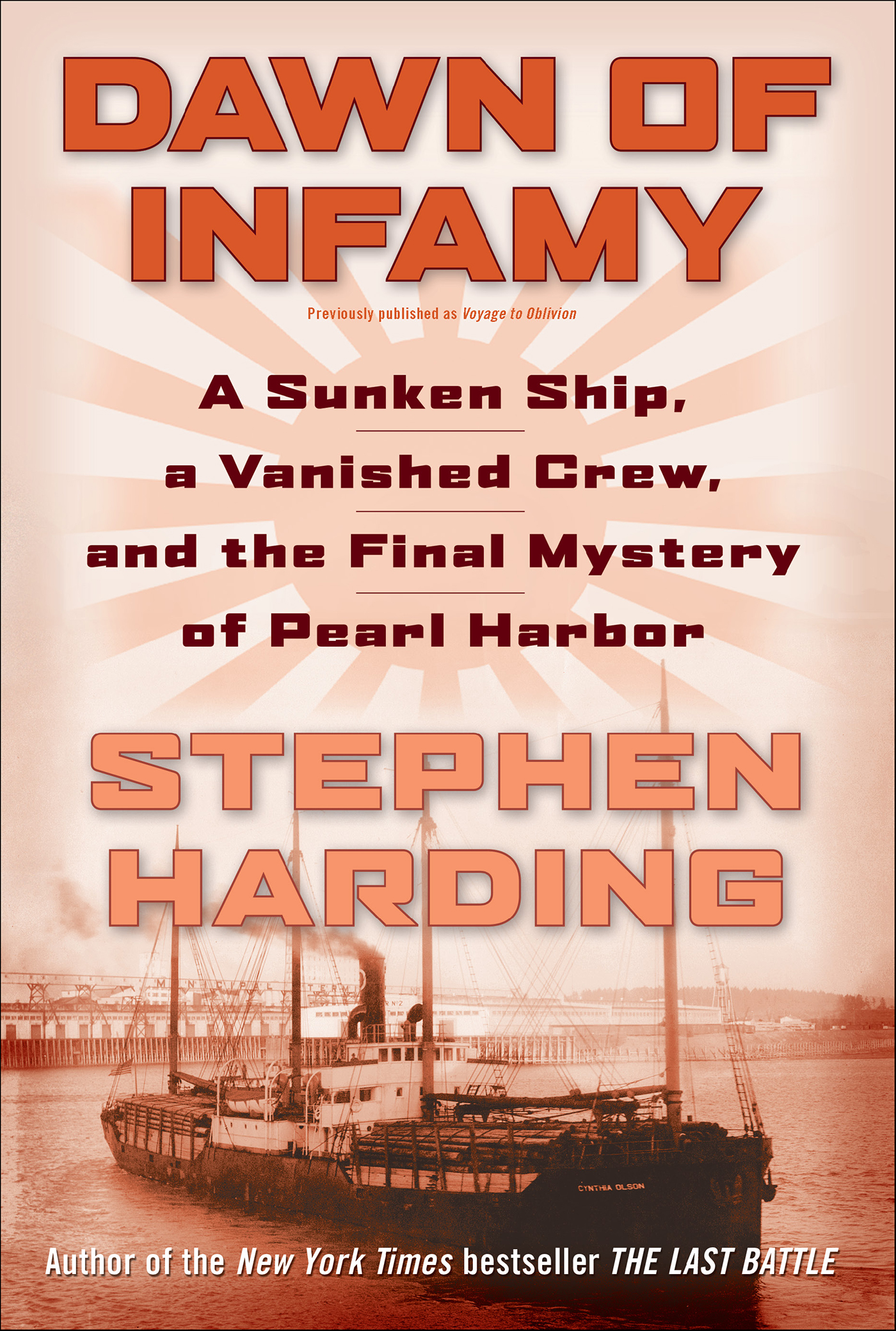 This image is the cover for the book Dawn of Infamy