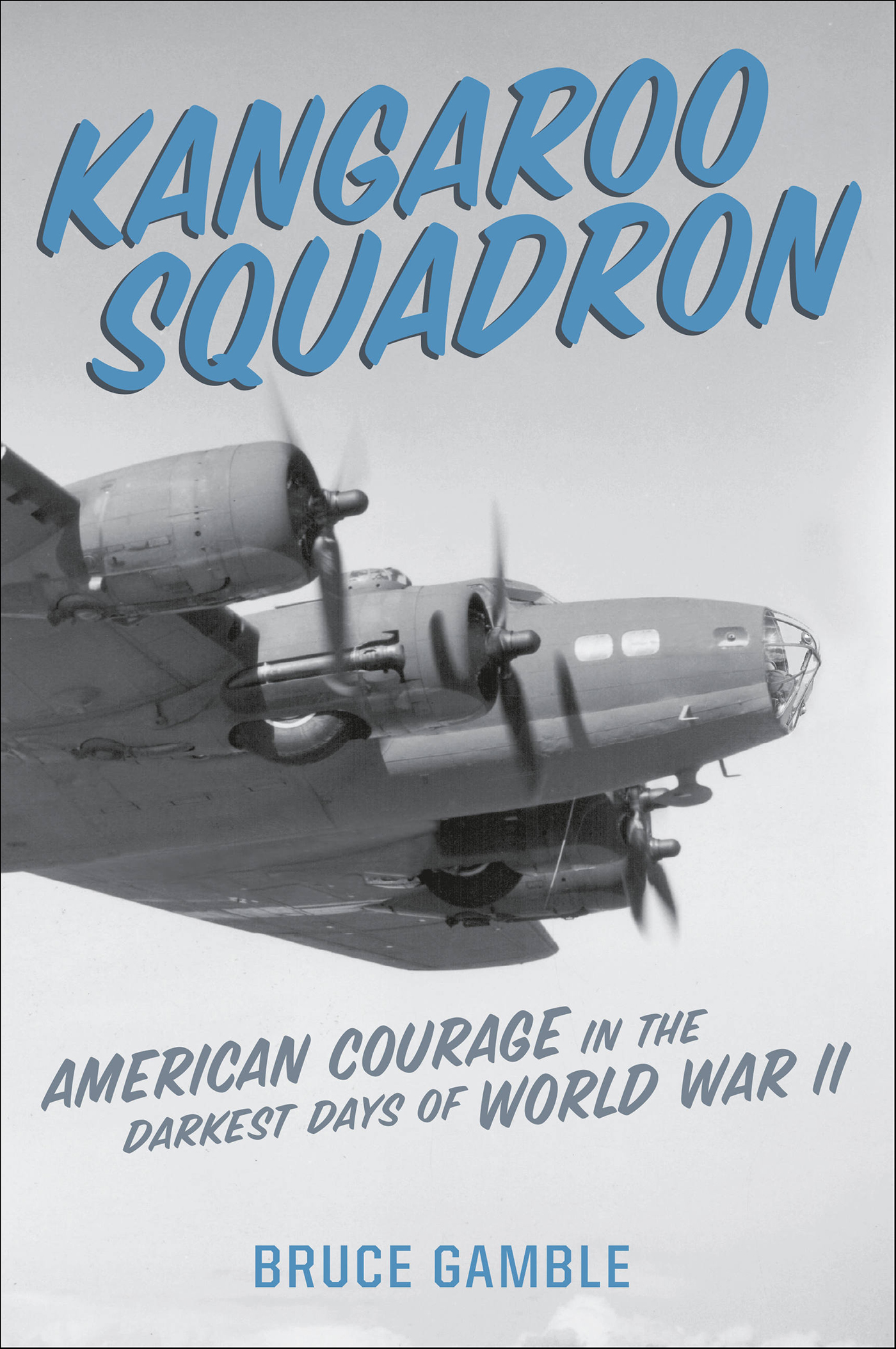 This image is the cover for the book Kangaroo Squadron
