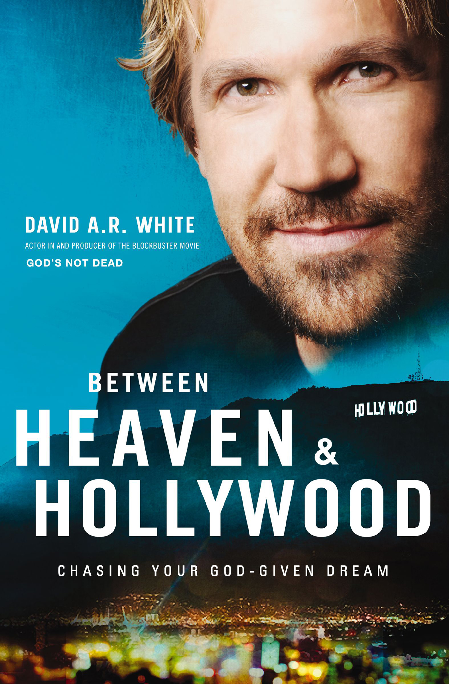 This image is the cover for the book Between Heaven & Hollywood