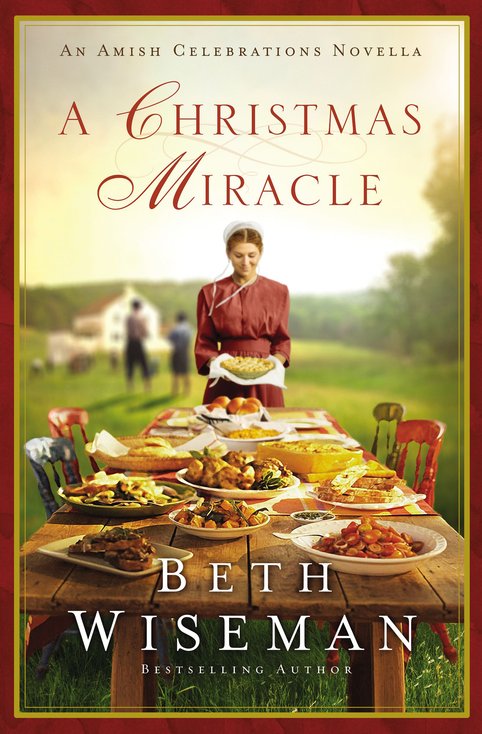 This image is the cover for the book Christmas Miracle, Amish Celebrations Novellas