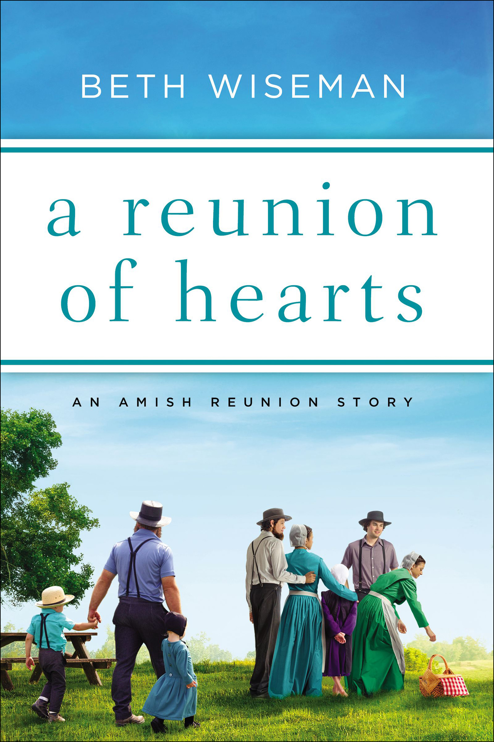 This image is the cover for the book Reunion of Hearts, Amish Reunion Stories