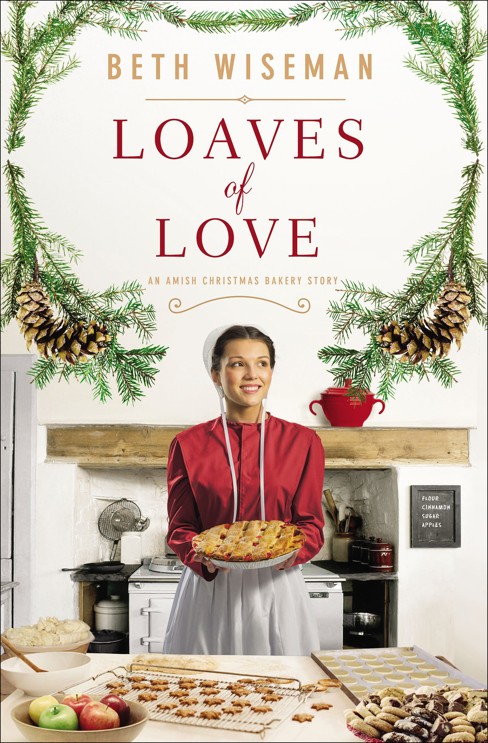 This image is the cover for the book Loaves of Love, Amish Christmas Bakery Stories