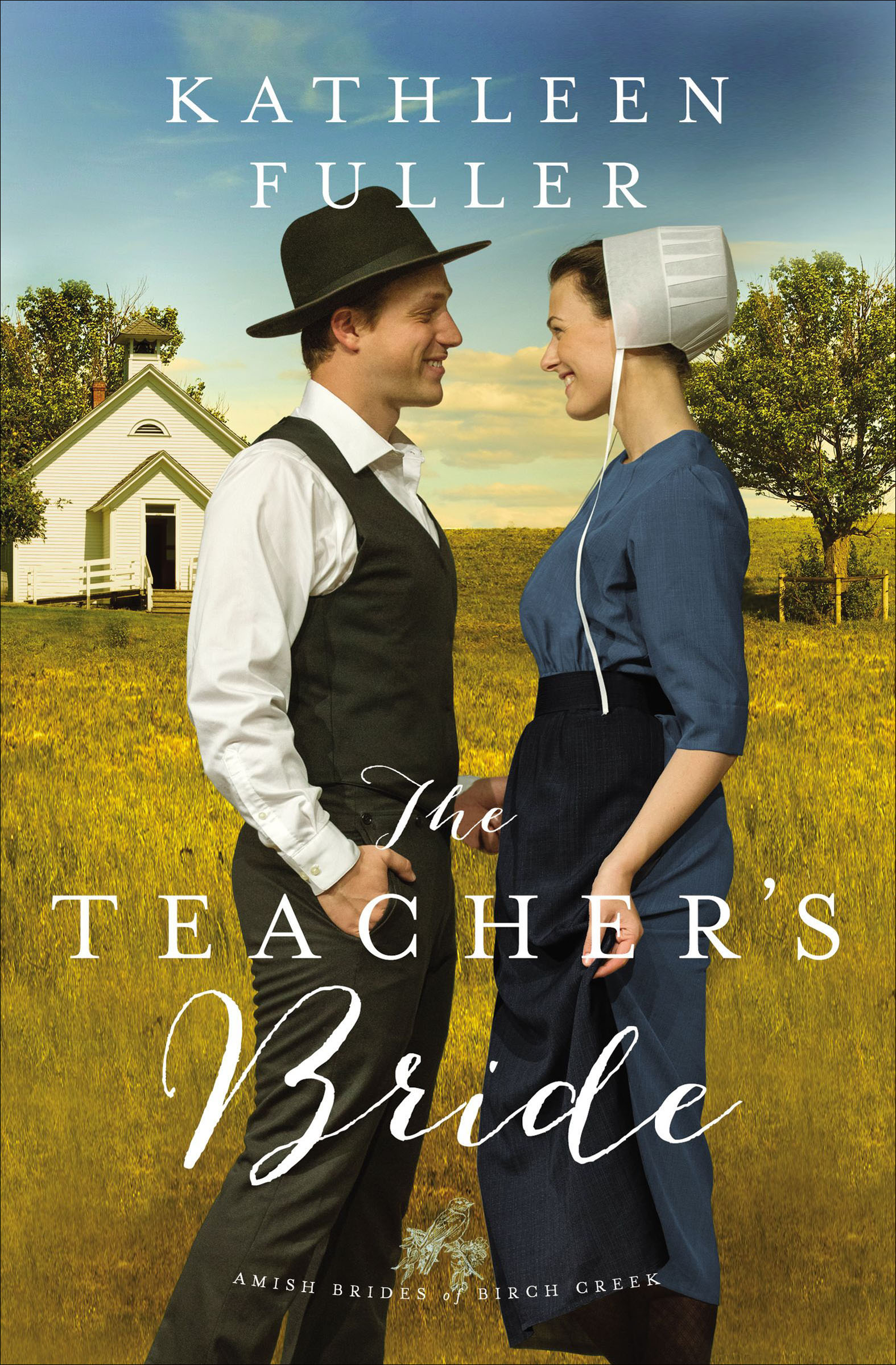 This image is the cover for the book Teacher's Bride, Amish Brides of Birch Creek