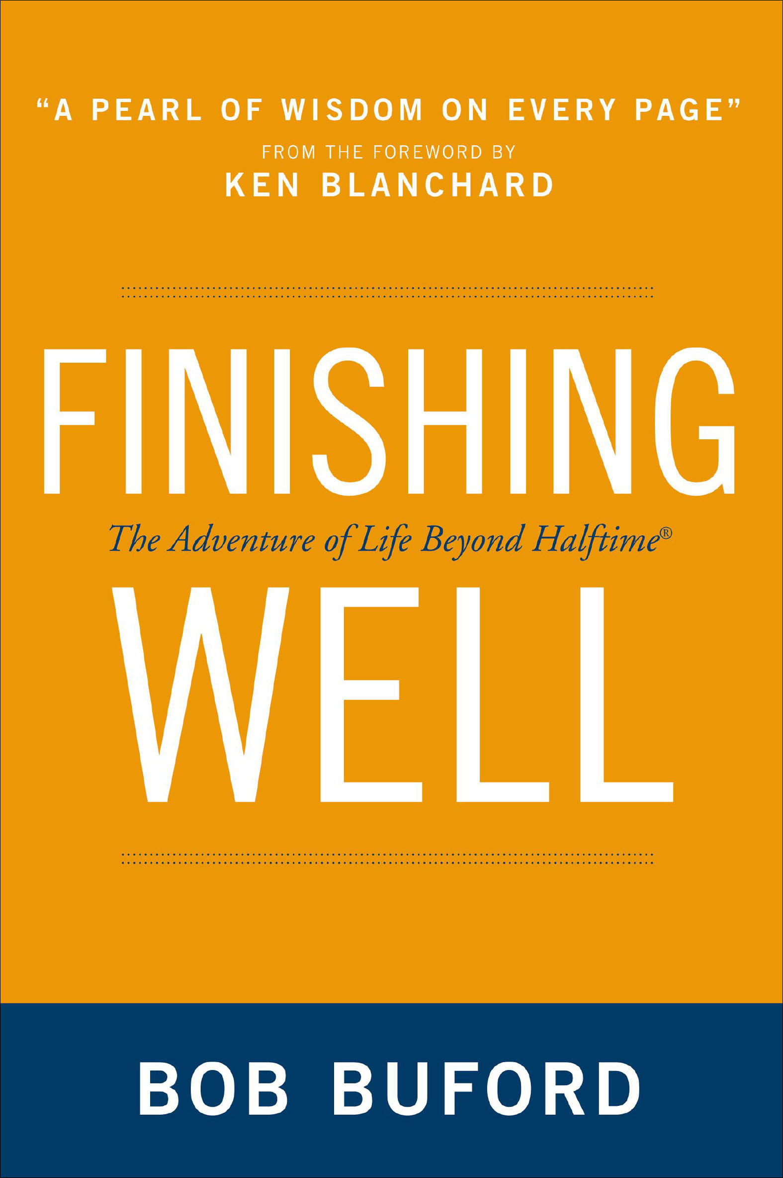 This image is the cover for the book Finishing Well