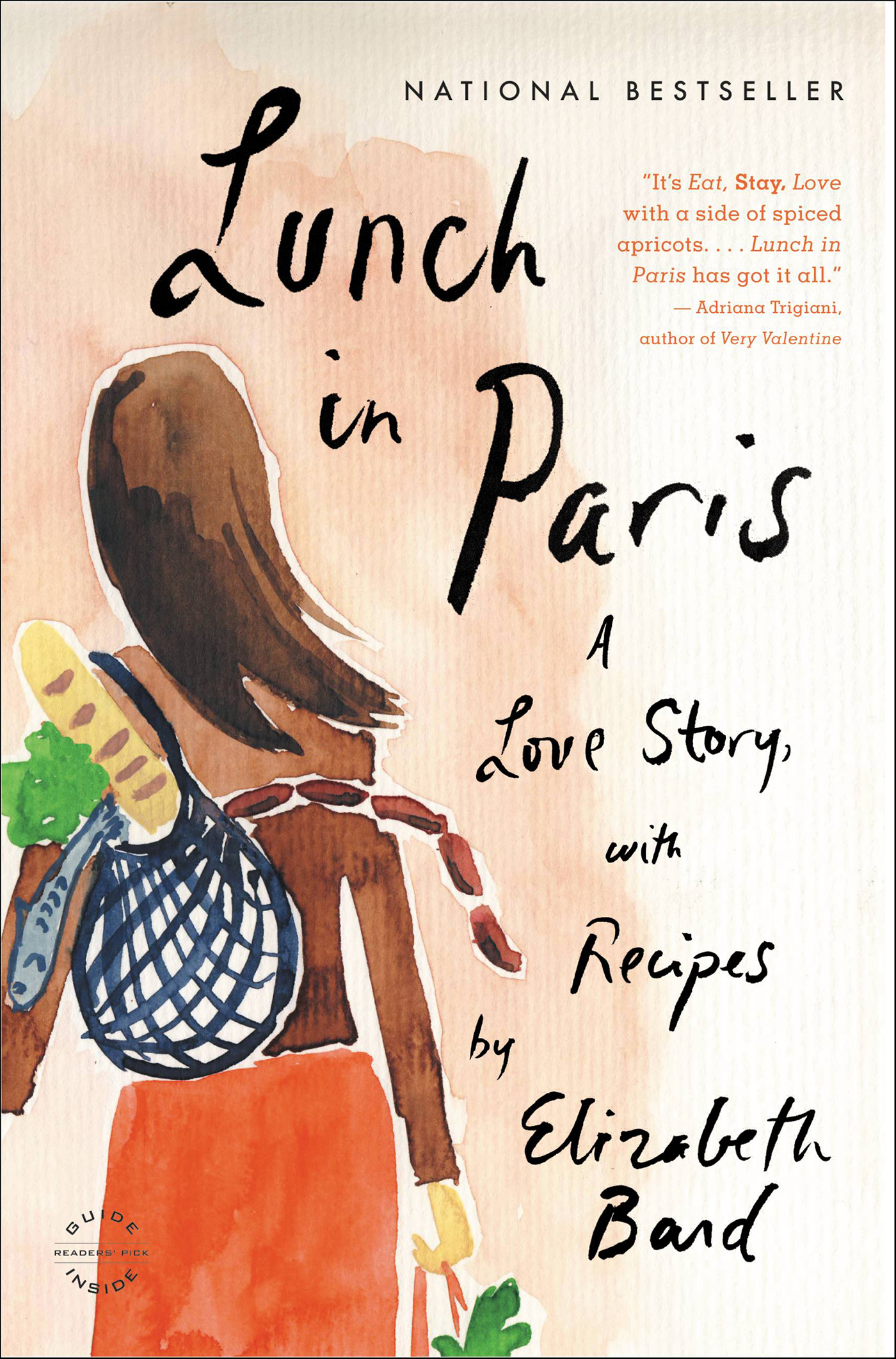 This image is the cover for the book Lunch in Paris