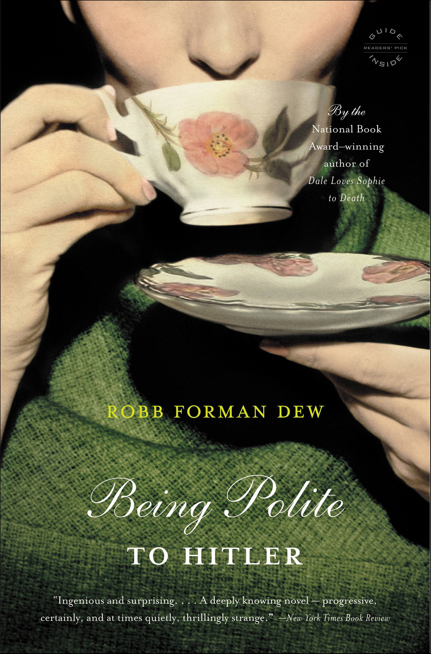 This image is the cover for the book Being Polite to Hitler
