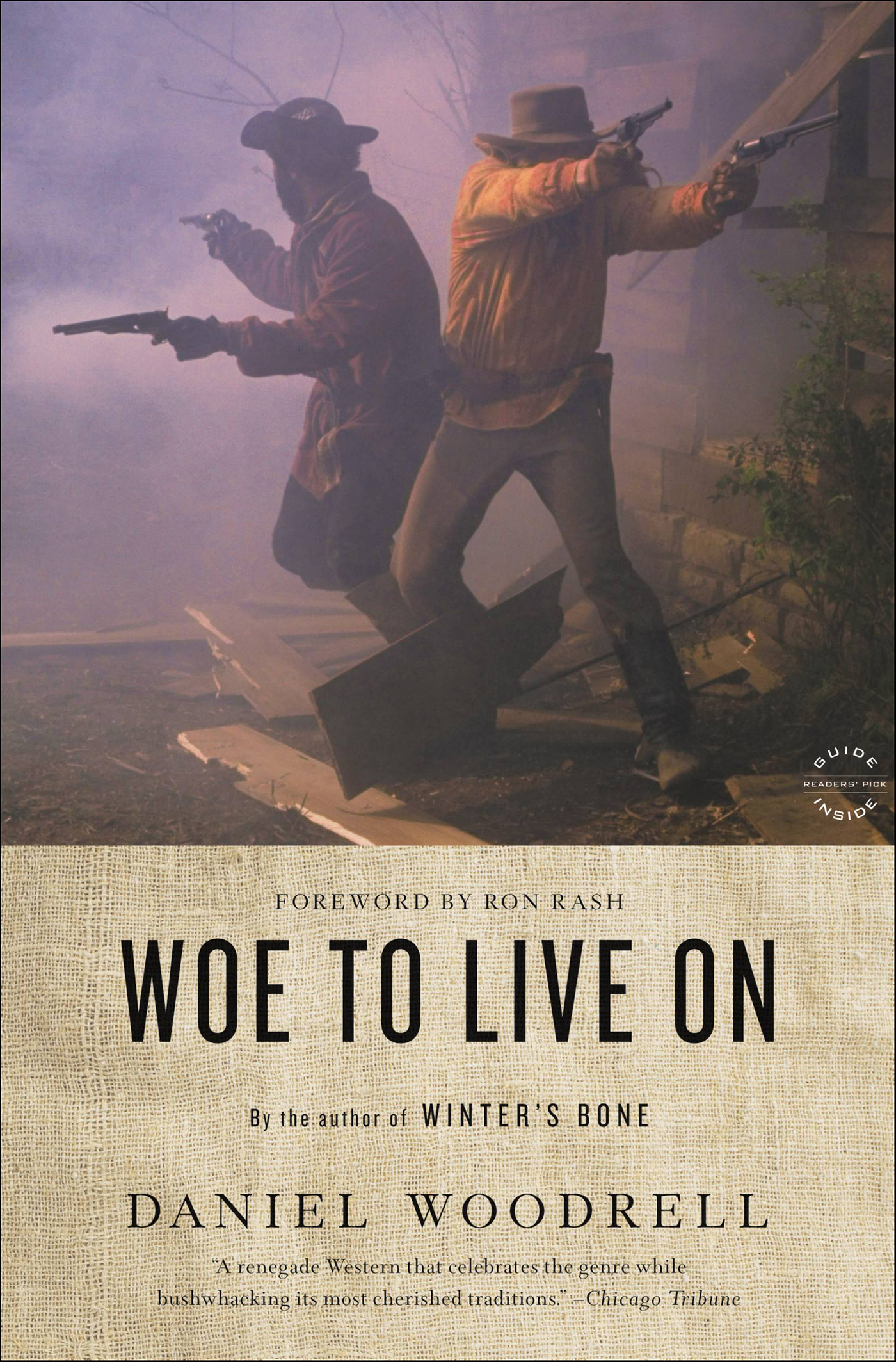 This image is the cover for the book Woe to Live On
