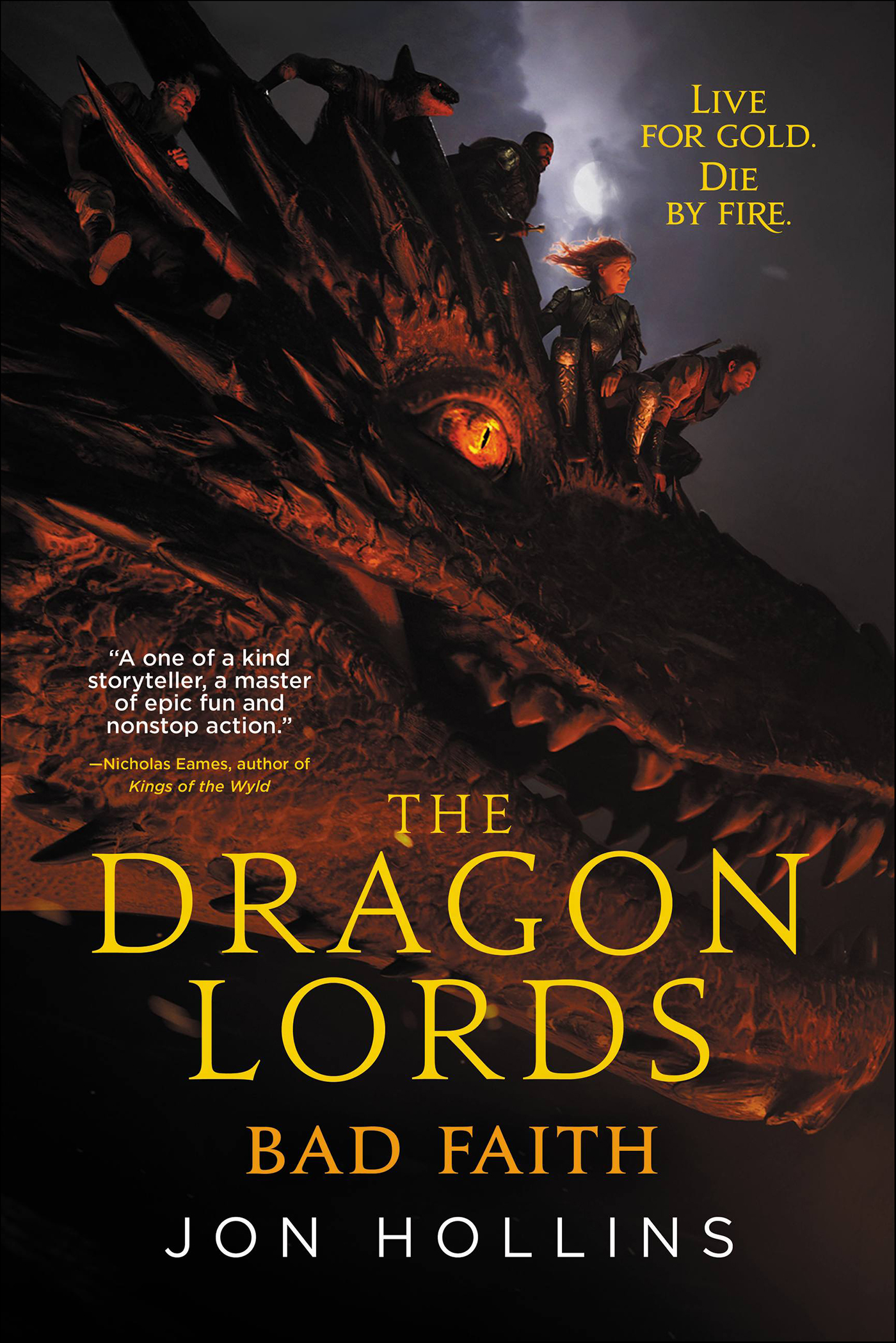 This image is the cover for the book Dragon Lords: Bad Faith