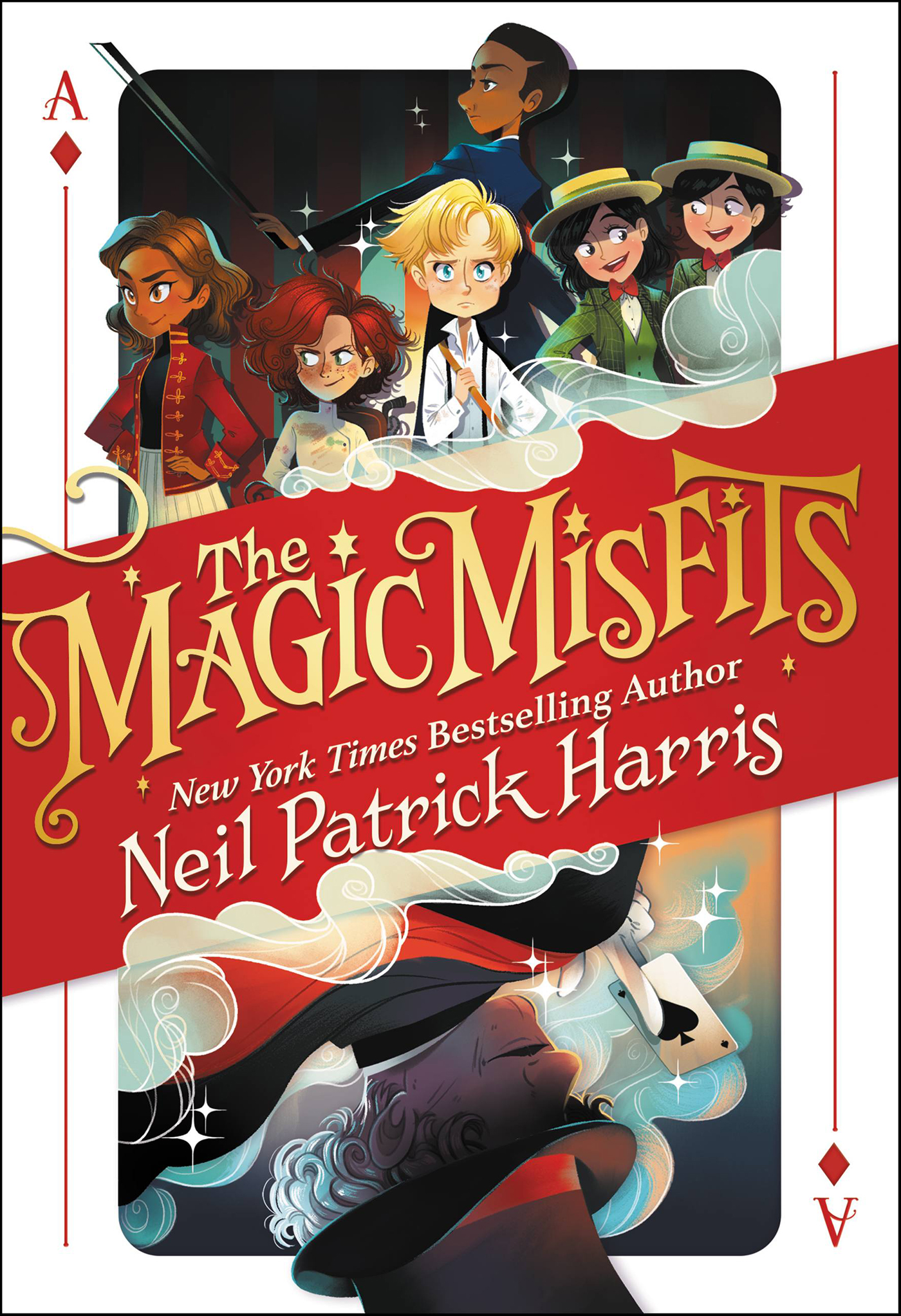 This image is the cover for the book Magic Misfits