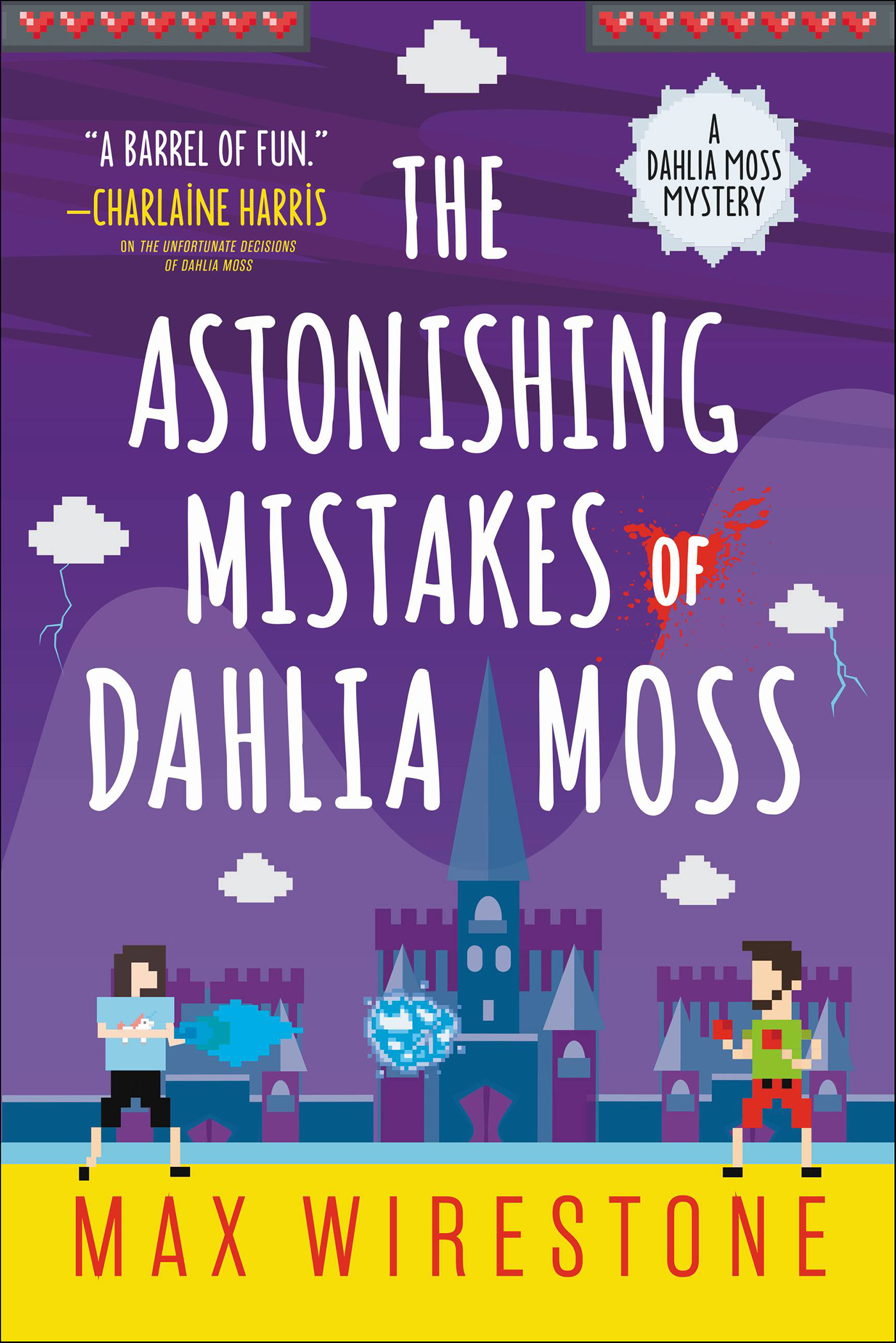 This image is the cover for the book Astonishing Mistakes of Dahlia Moss, Dahlia Moss Mysteries