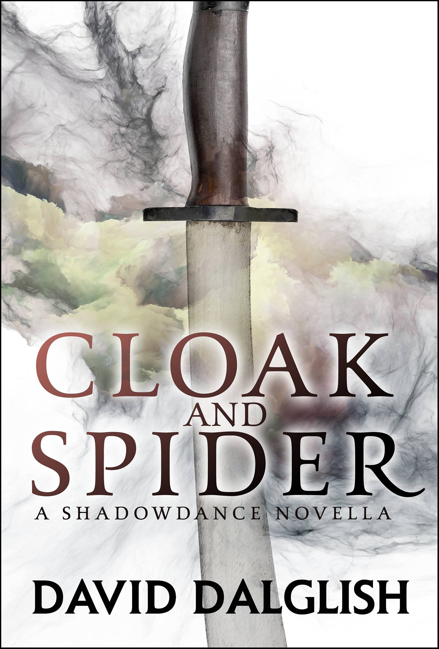This image is the cover for the book Cloak and Spider, Shadowdance Series