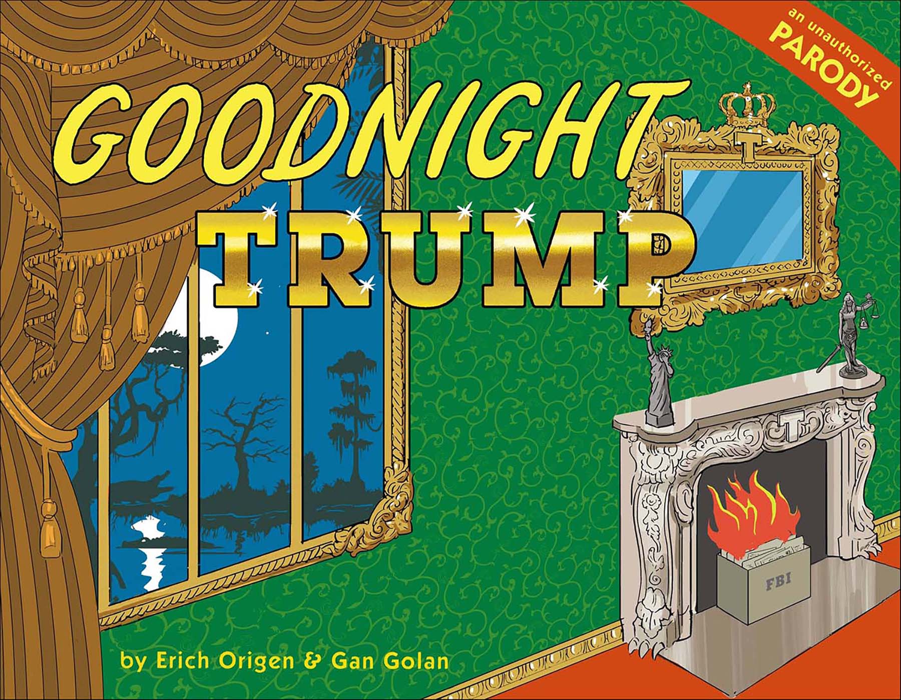 This image is the cover for the book Goodnight Trump