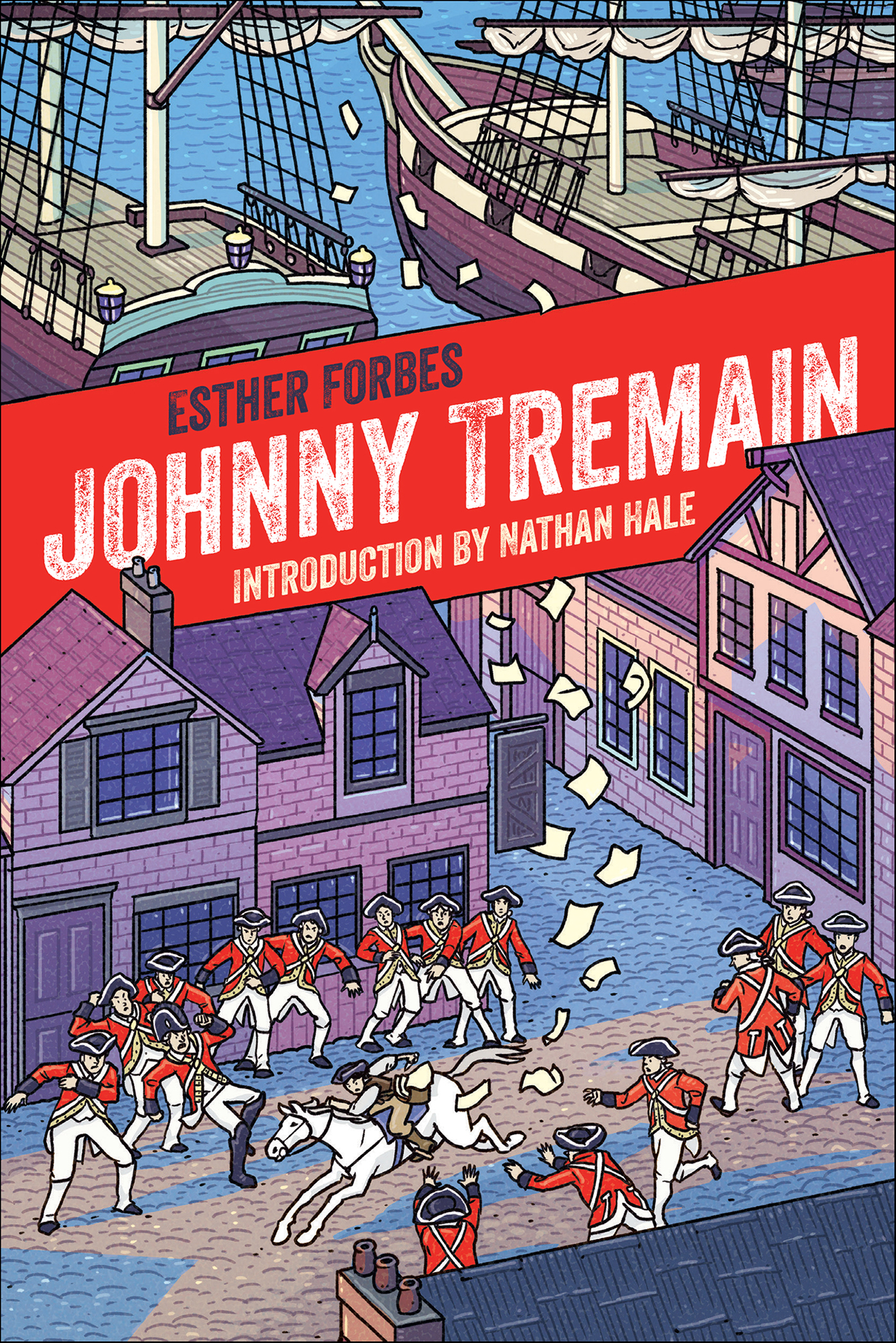 This image is the cover for the book Johnny Tremain