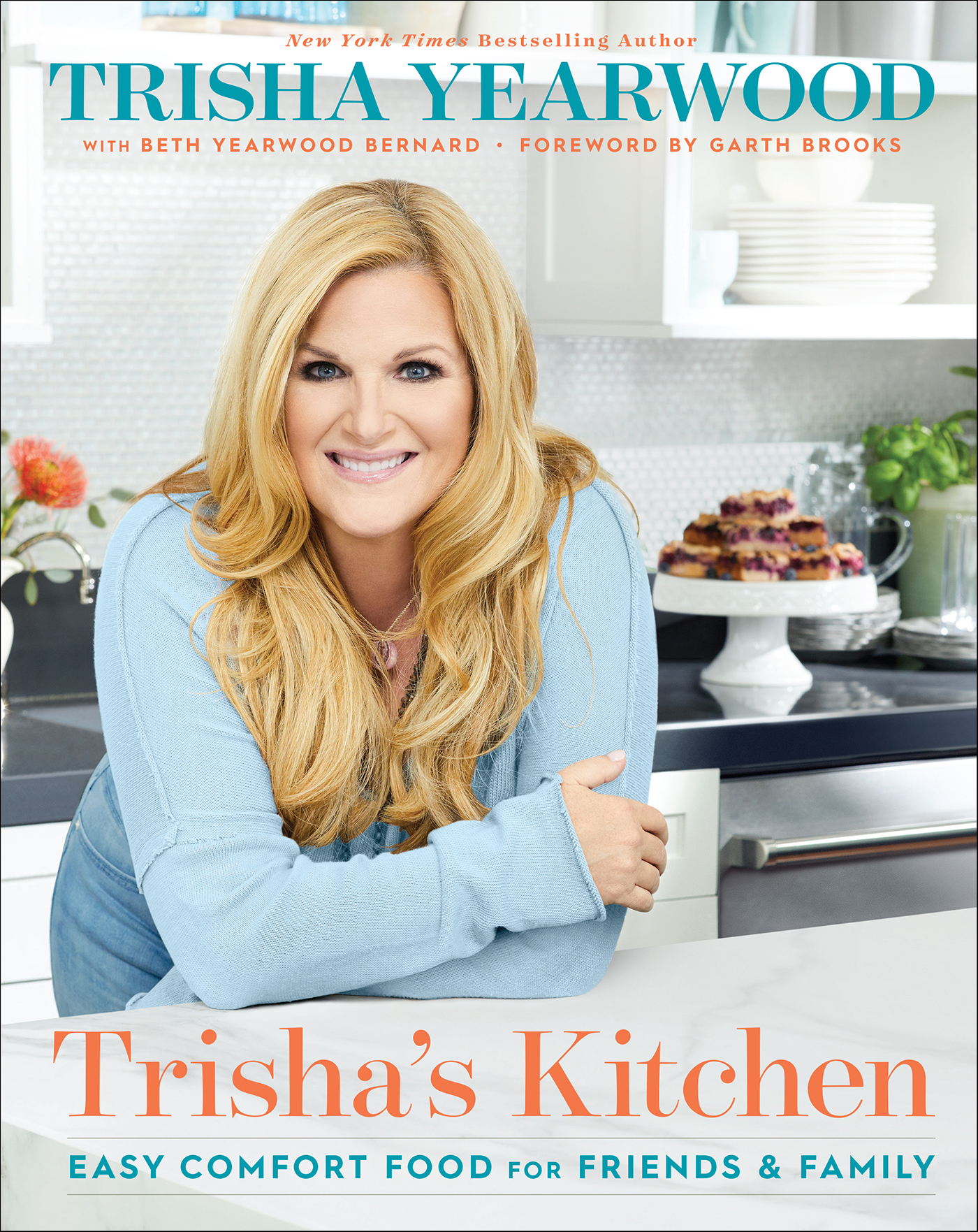 This image is the cover for the book Trisha's Kitchen