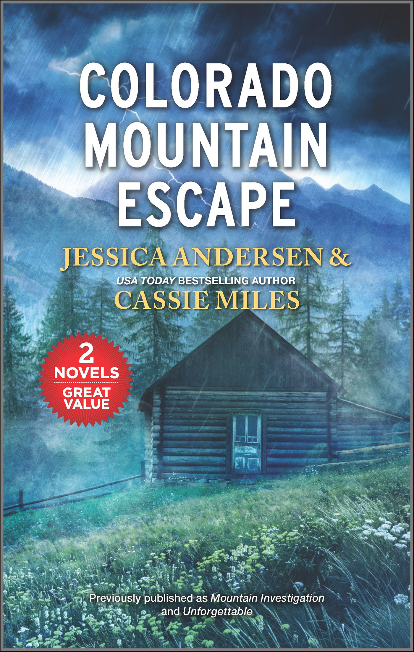 This image is the cover for the book Colorado Mountain Escape