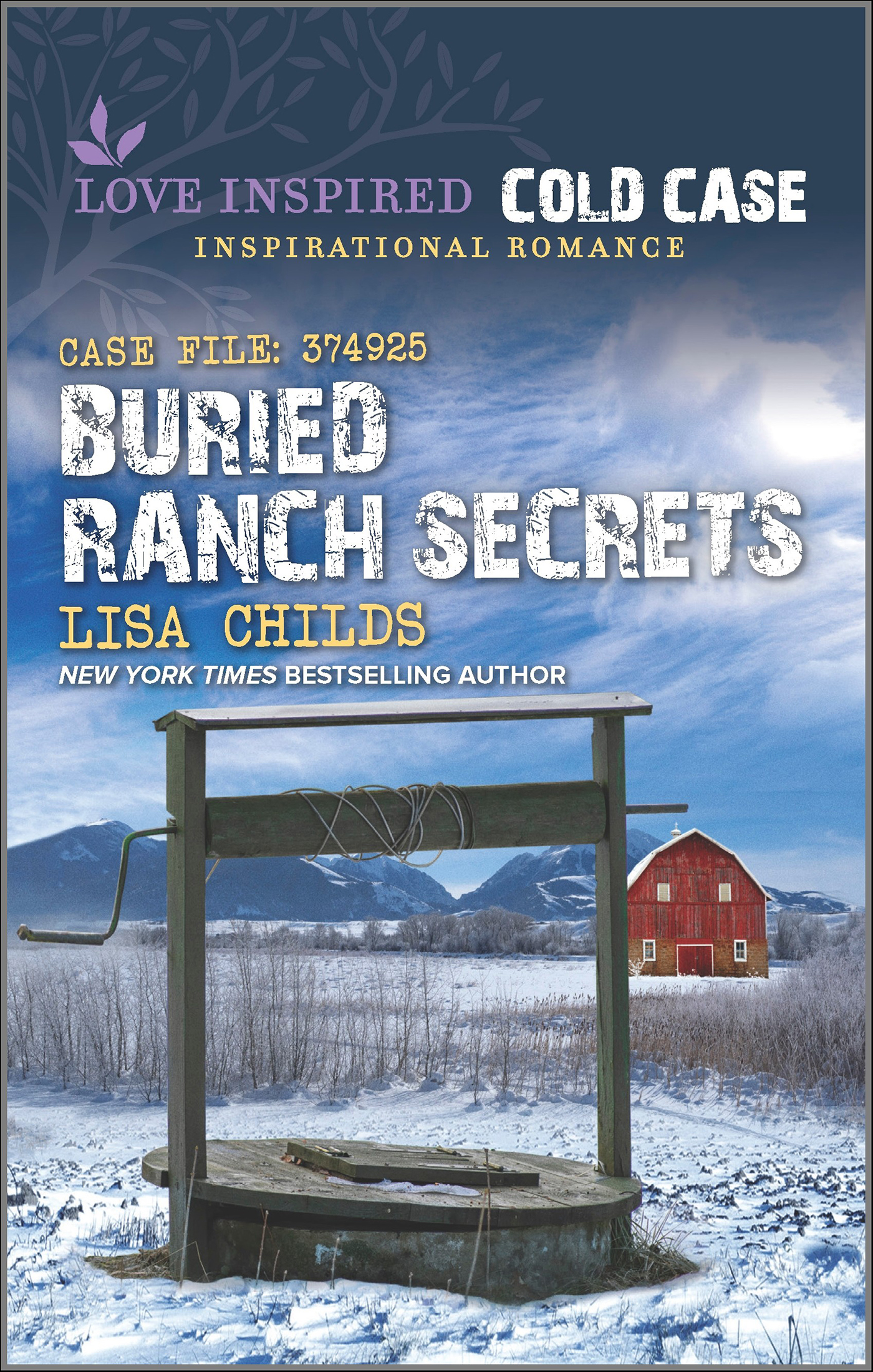 This image is the cover for the book Buried Ranch Secrets