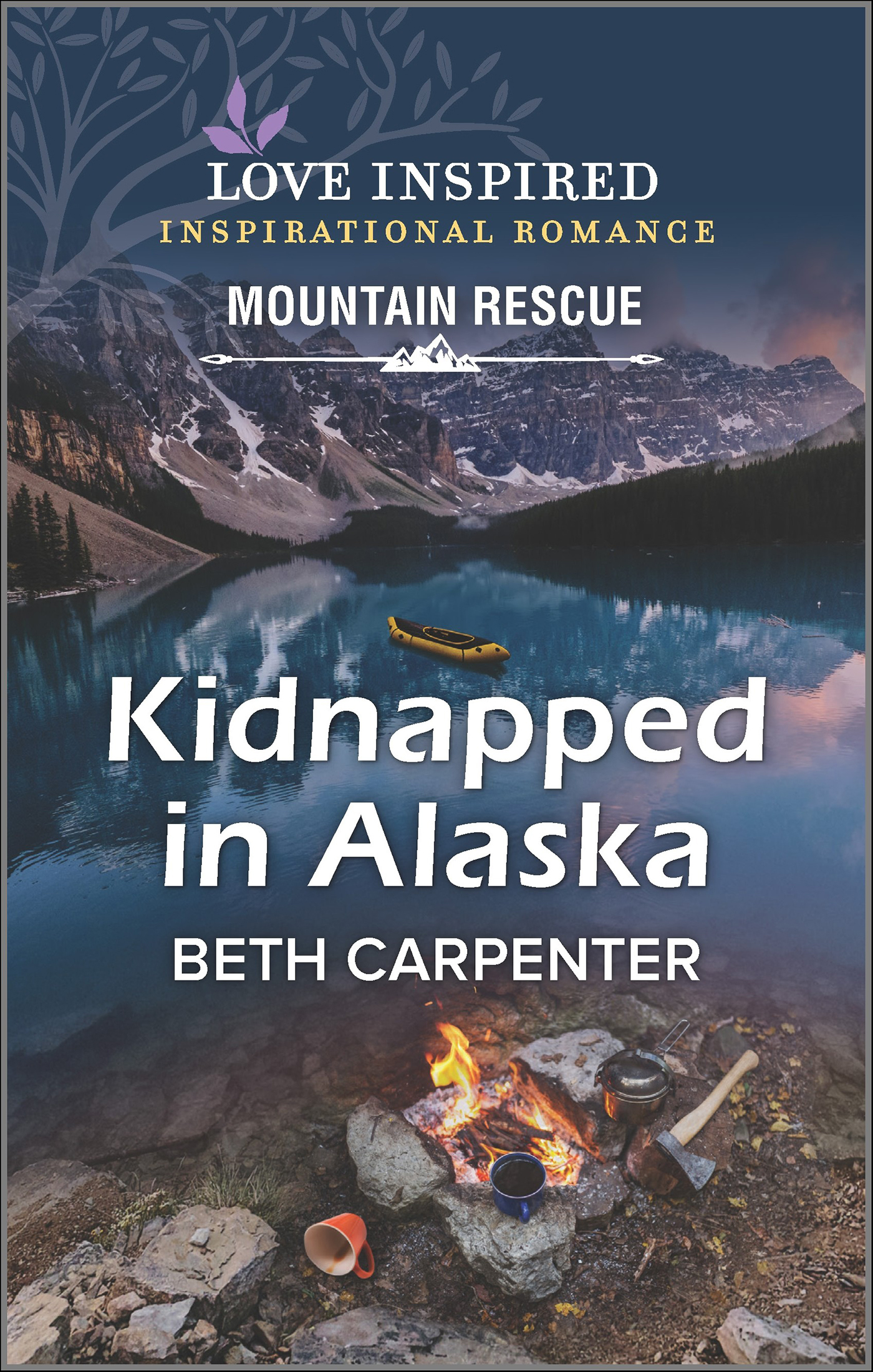 This image is the cover for the book Kidnapped in Alaska, Mountain Rescue