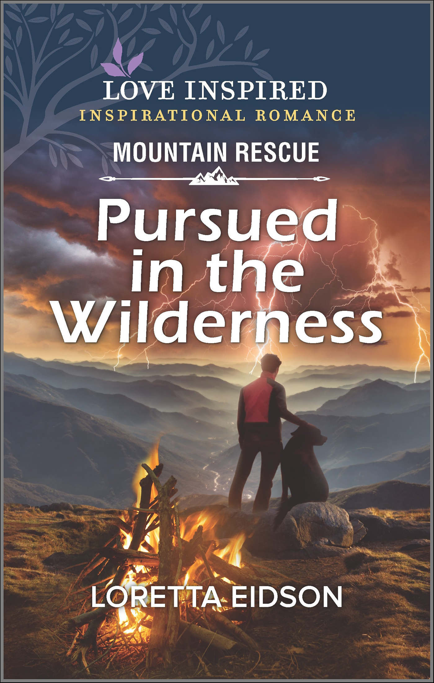 This image is the cover for the book Pursued in the Wilderness, Mountain Rescue