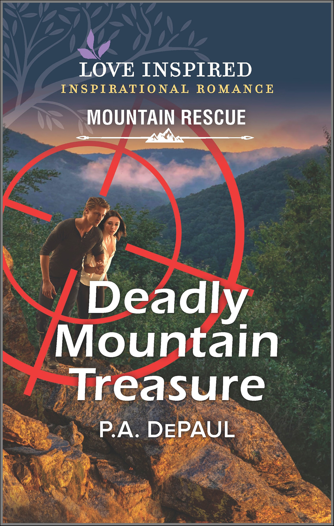 This image is the cover for the book Deadly Mountain Treasure, Mountain Rescue