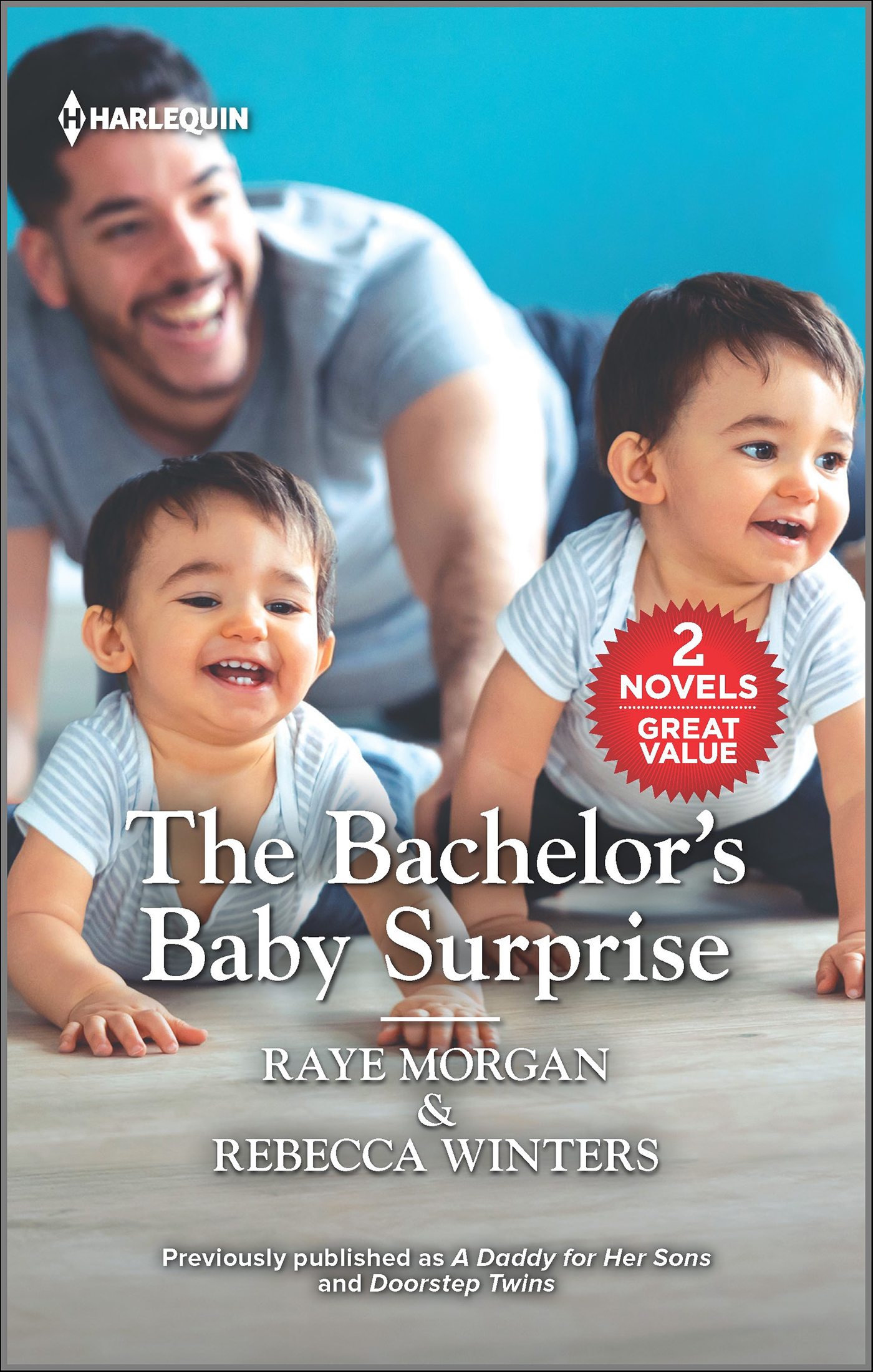 This image is the cover for the book Bachelor's Baby Surprise