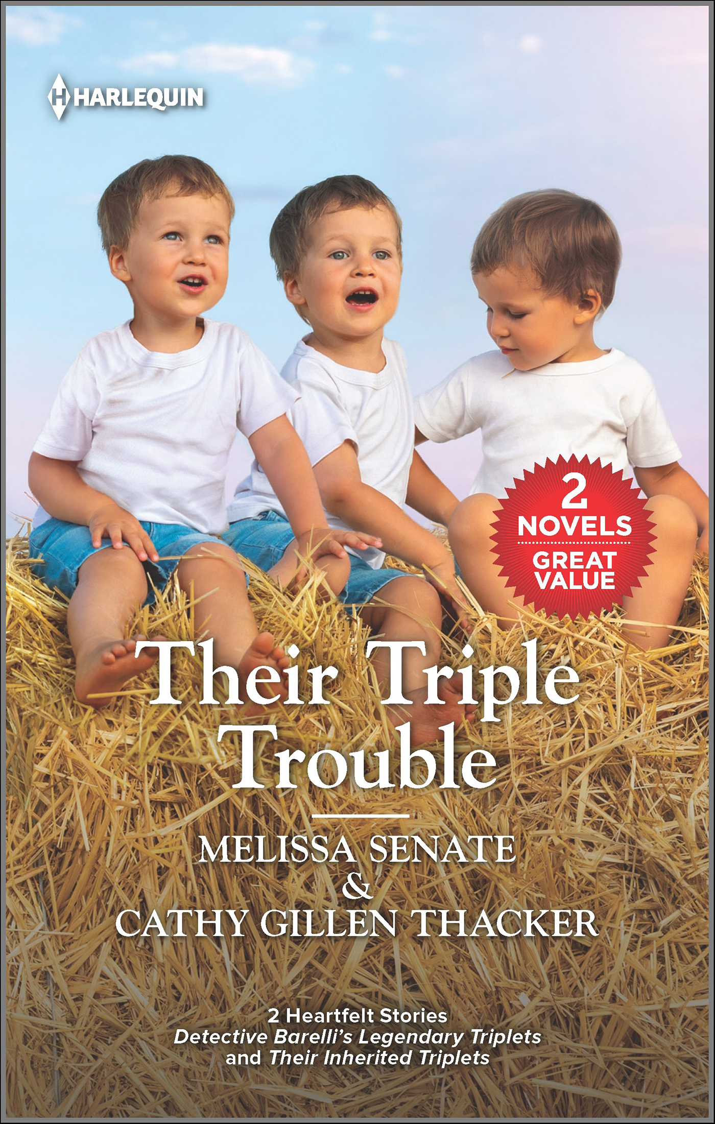 This image is the cover for the book Their Triple Trouble