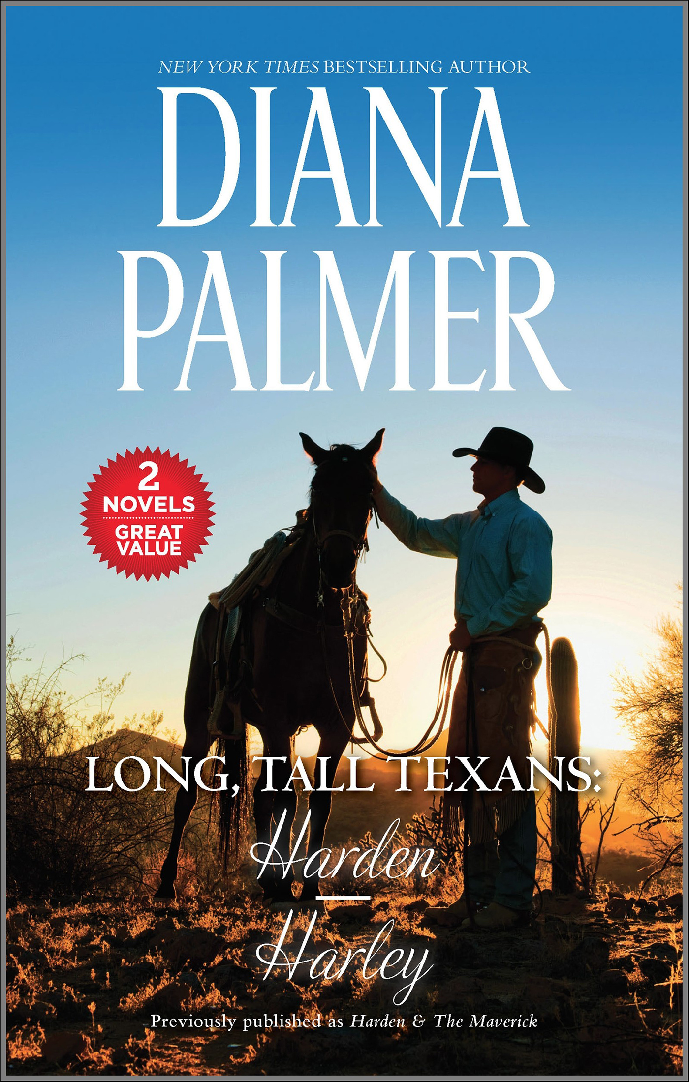 This image is the cover for the book Long, Tall Texans: Harden & Harley, Long, Tall Texans