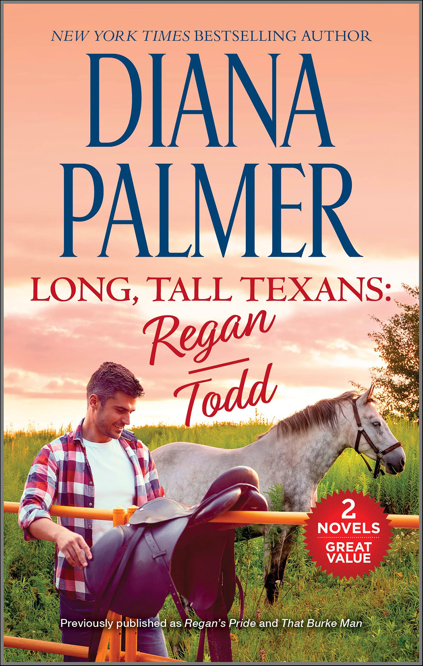 This image is the cover for the book Long, Tall Texans: Regan & Todd, Long, Tall Texans
