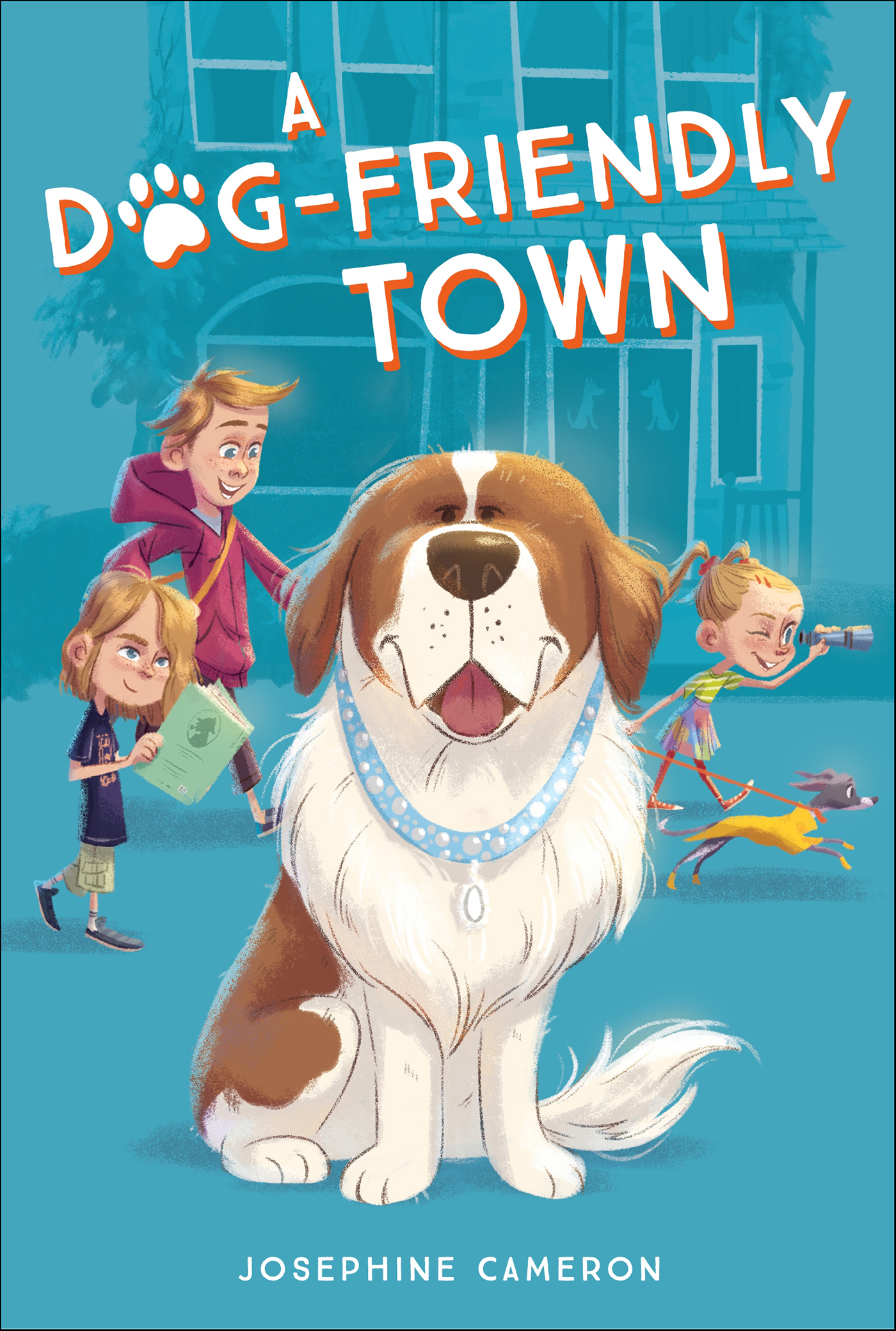 This image is the cover for the book Dog-Friendly Town