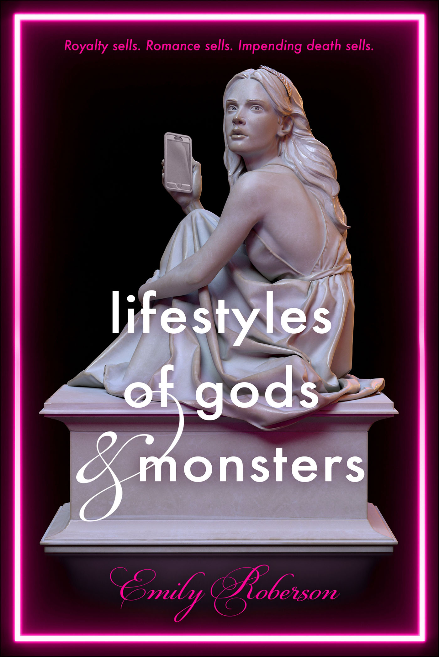 This image is the cover for the book Lifestyles of Gods & Monsters