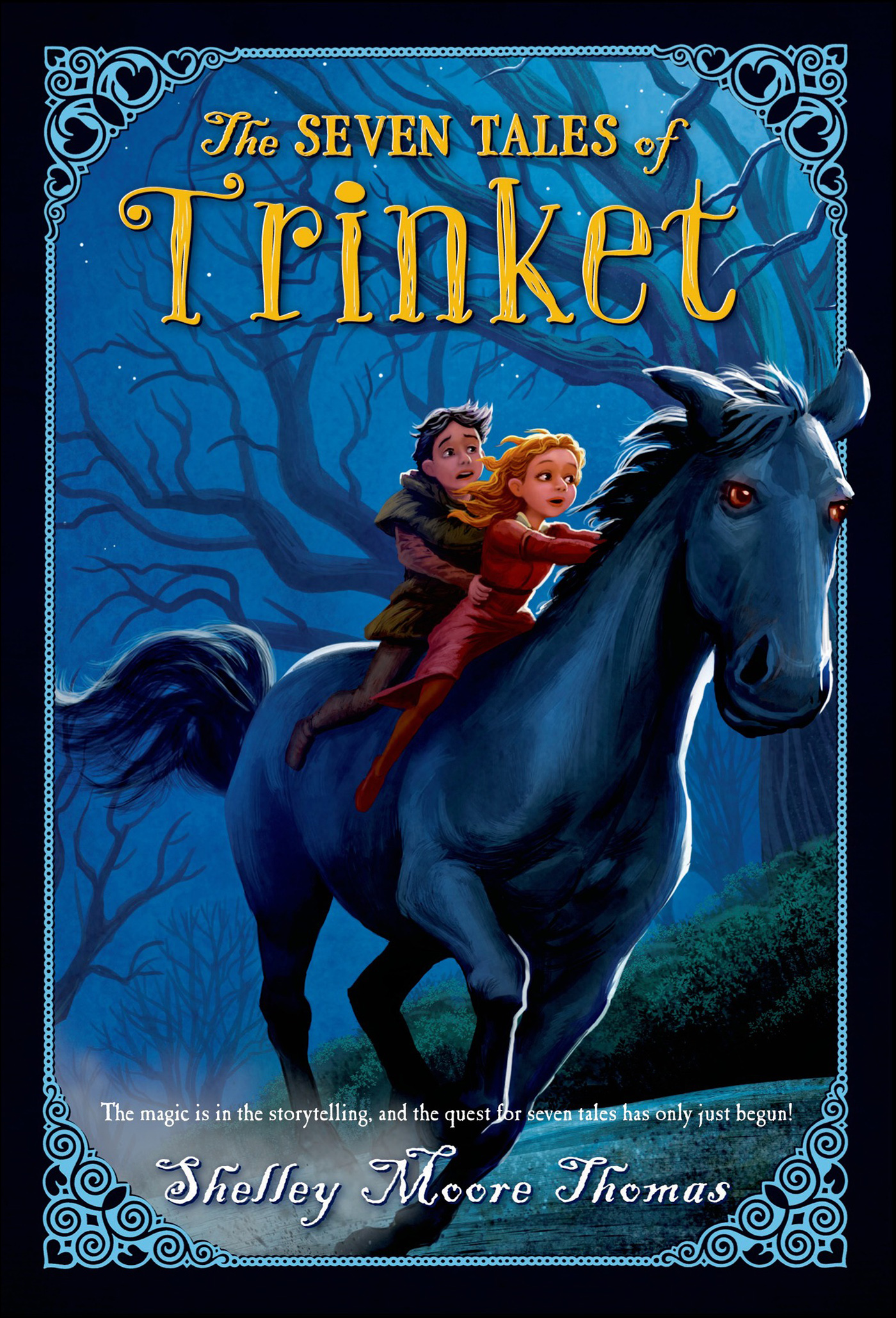 This image is the cover for the book Seven Tales of Trinket