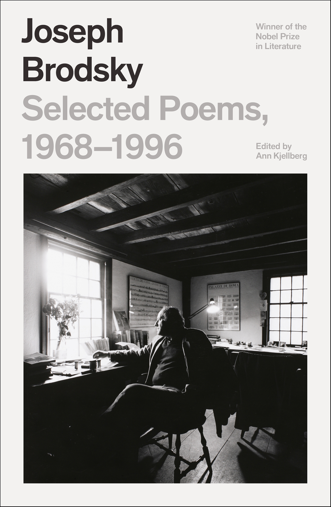 This image is the cover for the book Selected Poems, 1968–1996