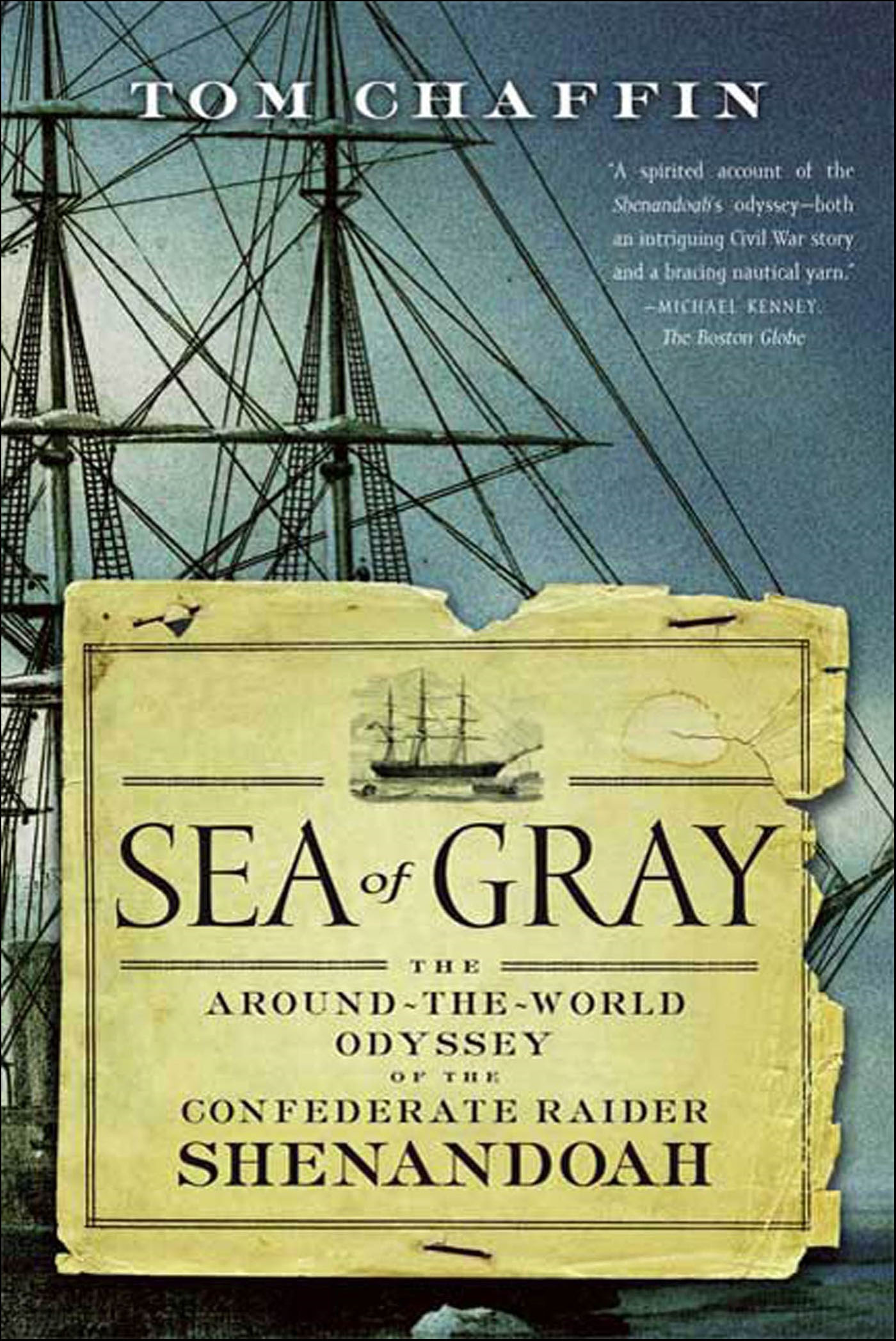 This image is the cover for the book Sea of Gray